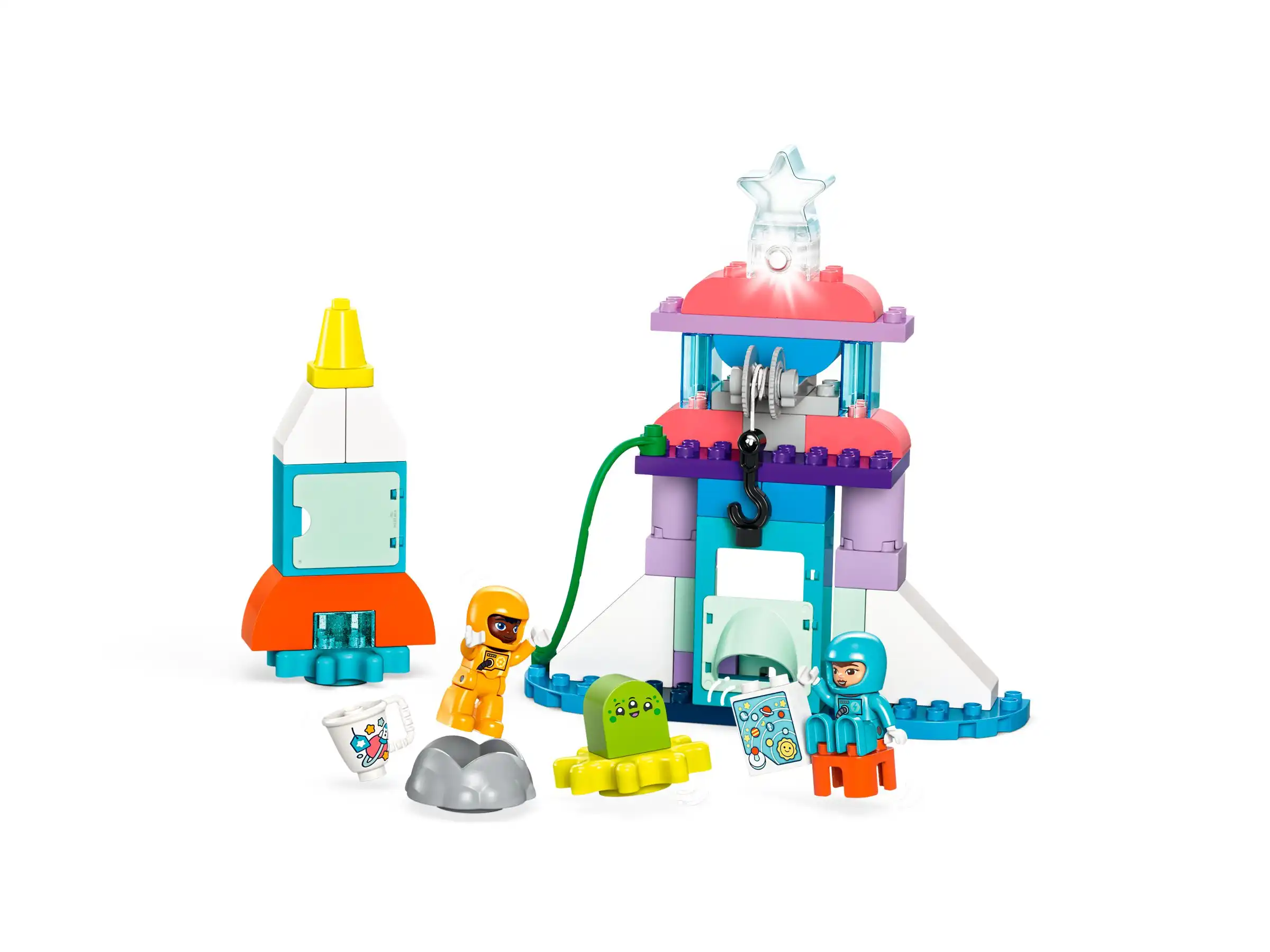 Zdjecie zestawu LEGO 10422 Duplo Przygoda w promie kosmicznym 3 w 1 3
