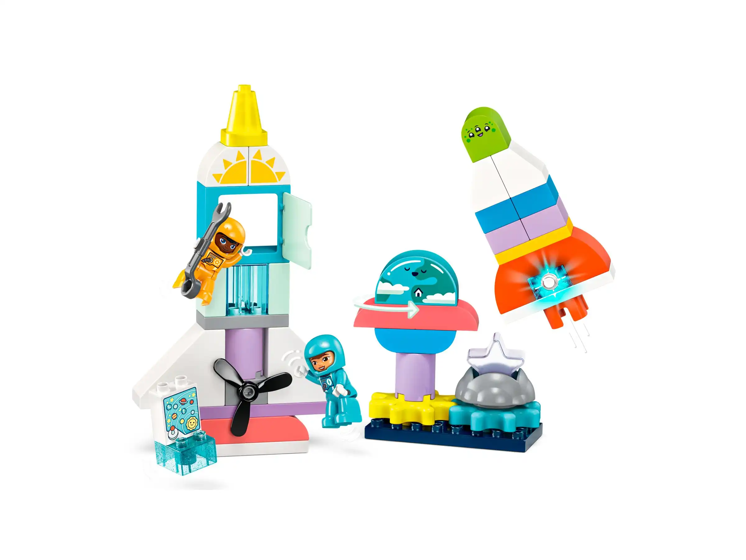 Zdjecie zestawu LEGO 10422 Duplo Przygoda w promie kosmicznym 3 w 1 4