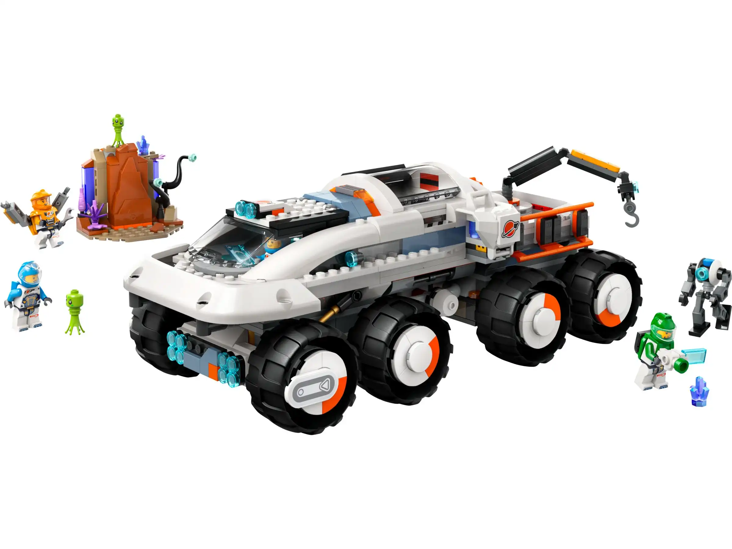 Zdjecie zestawu LEGO 60432 City Wóz dowodzenia z żurawiem ładunkowym 1