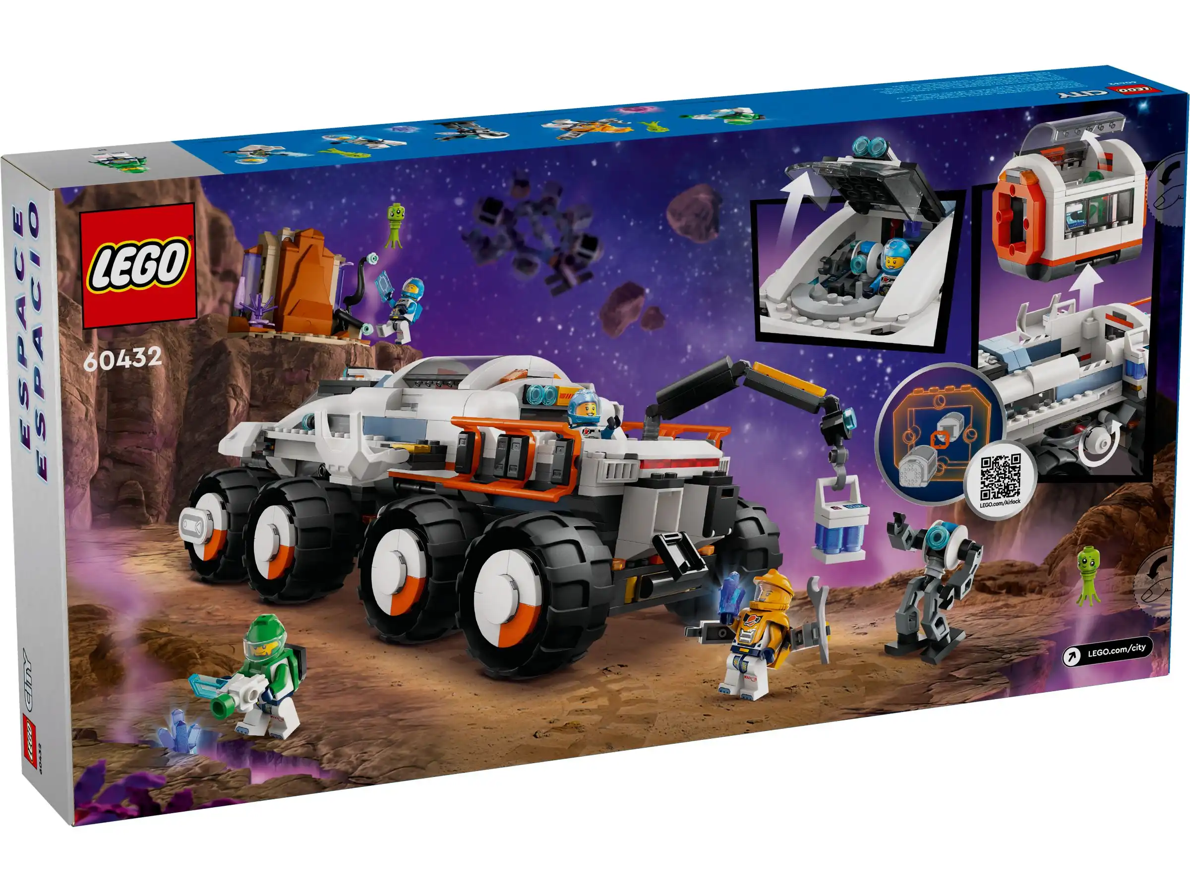 Zdjecie zestawu LEGO 60432 City Wóz dowodzenia z żurawiem ładunkowym 2