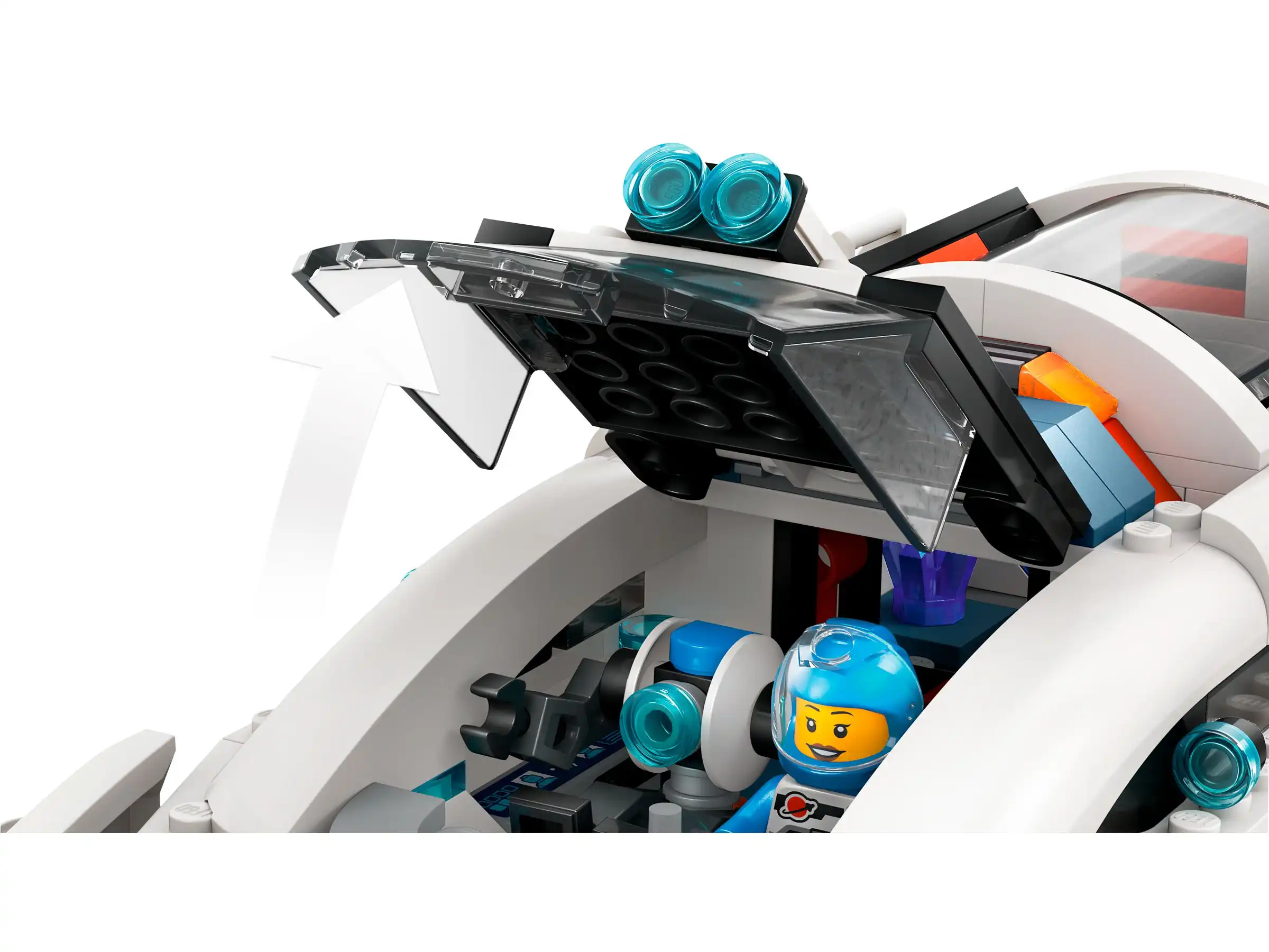 Zdjecie zestawu LEGO 60432 City Wóz dowodzenia z żurawiem ładunkowym 4