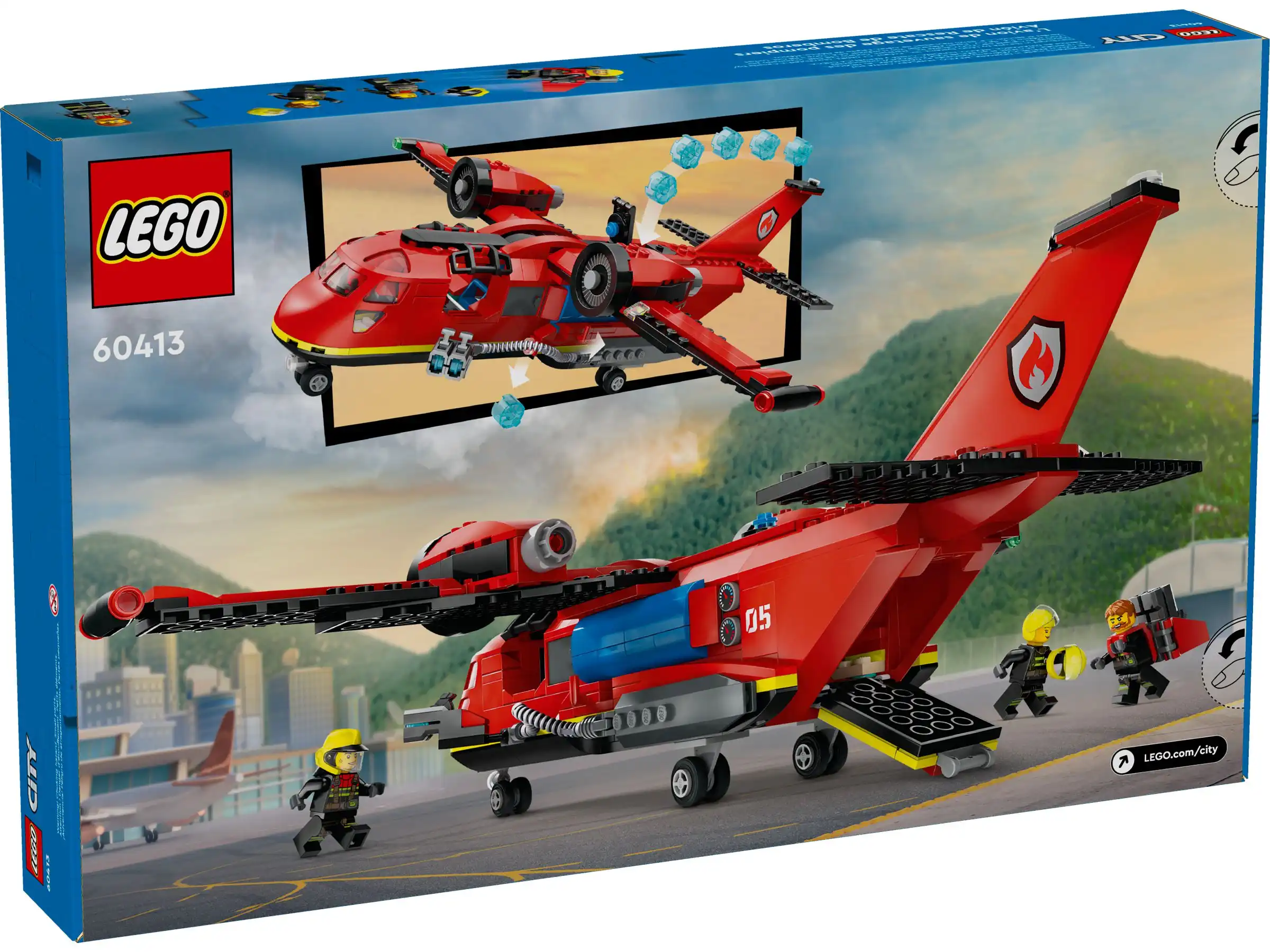 Zdjecie zestawu LEGO 60413 City Strażacki samolot ratunkowy 2