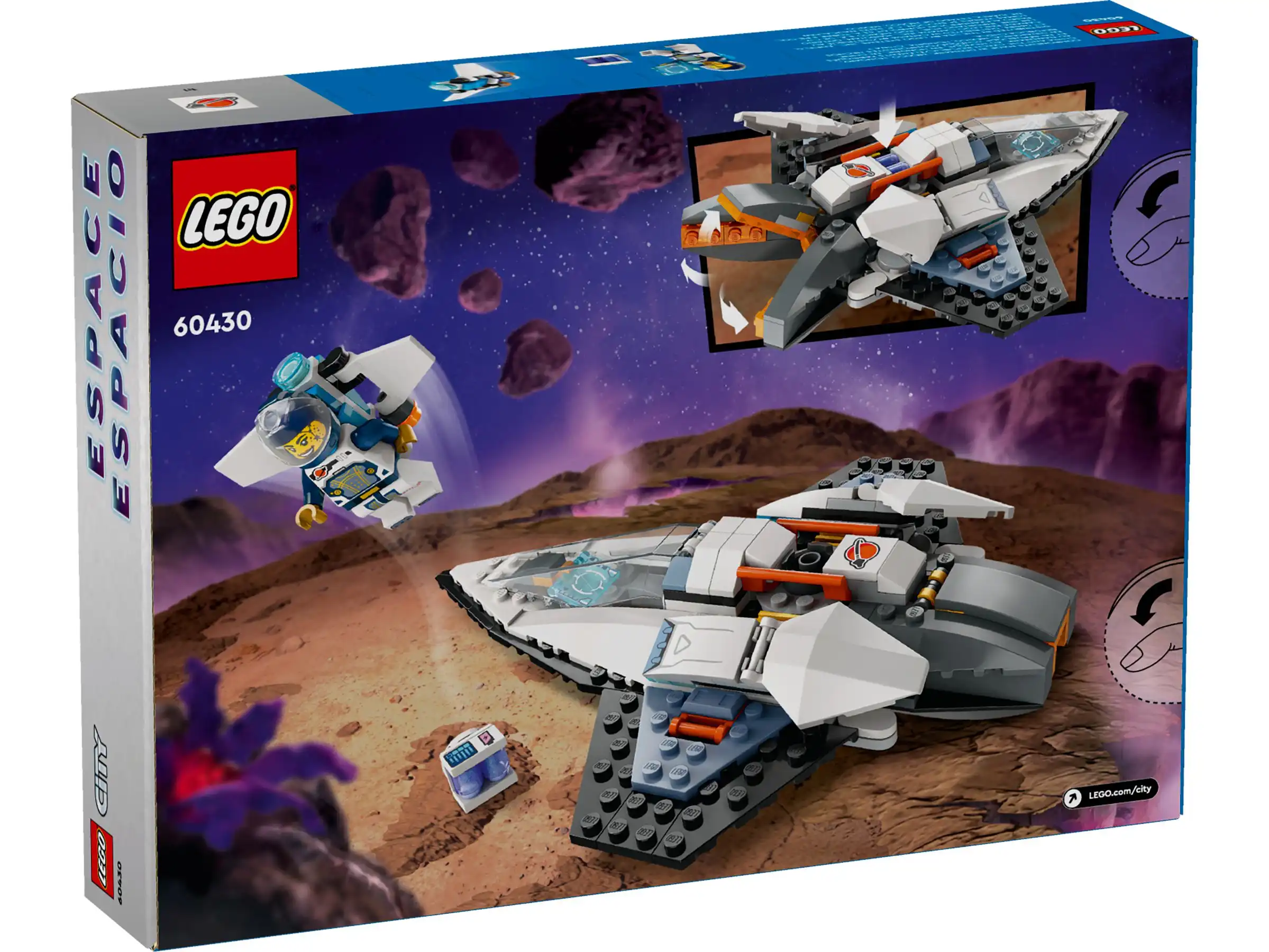 Zdjecie zestawu LEGO 60430 City Statek międzygwiezdny 2