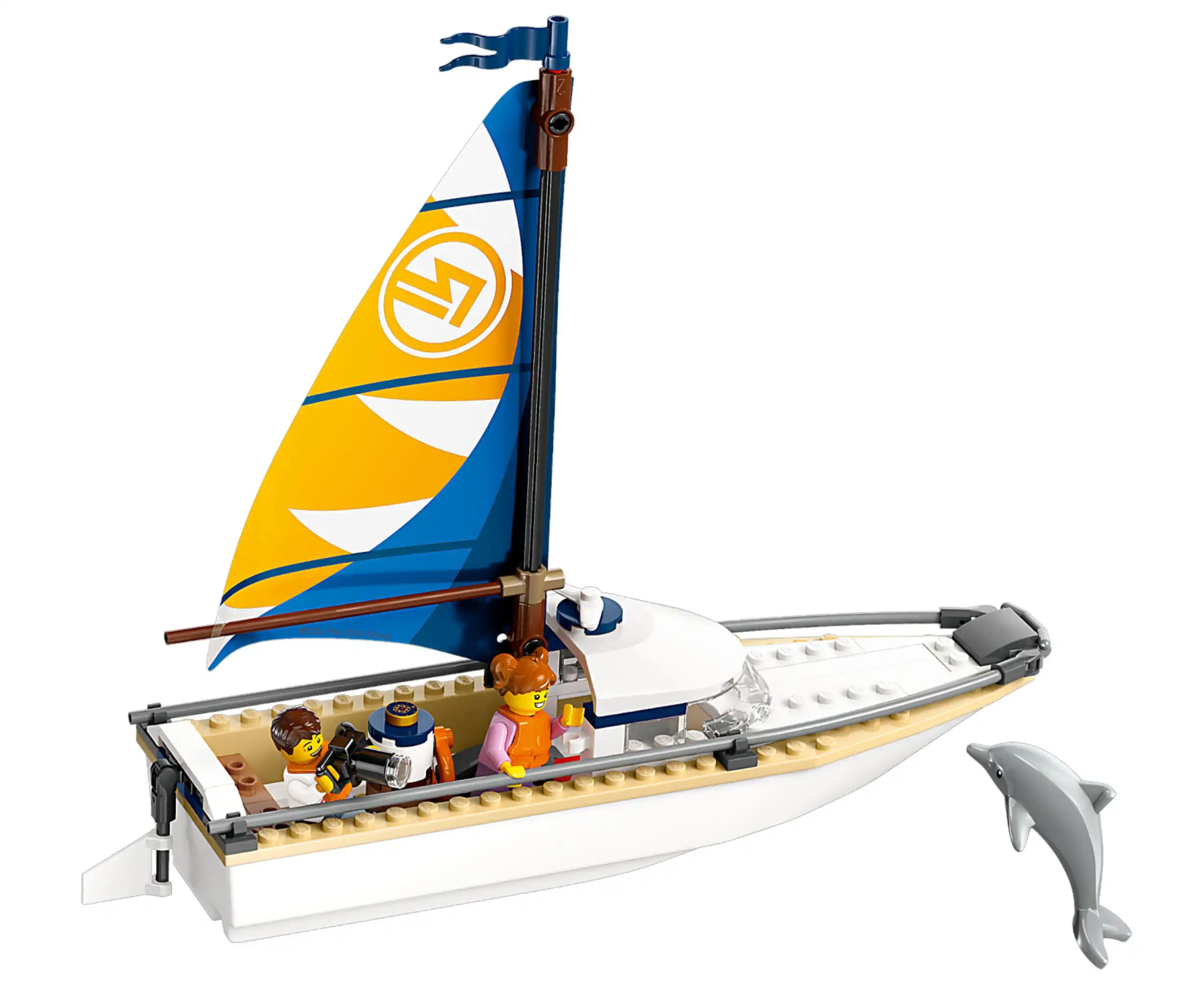 Zdjecie zestawu LEGO 60438 City Żaglówka 3