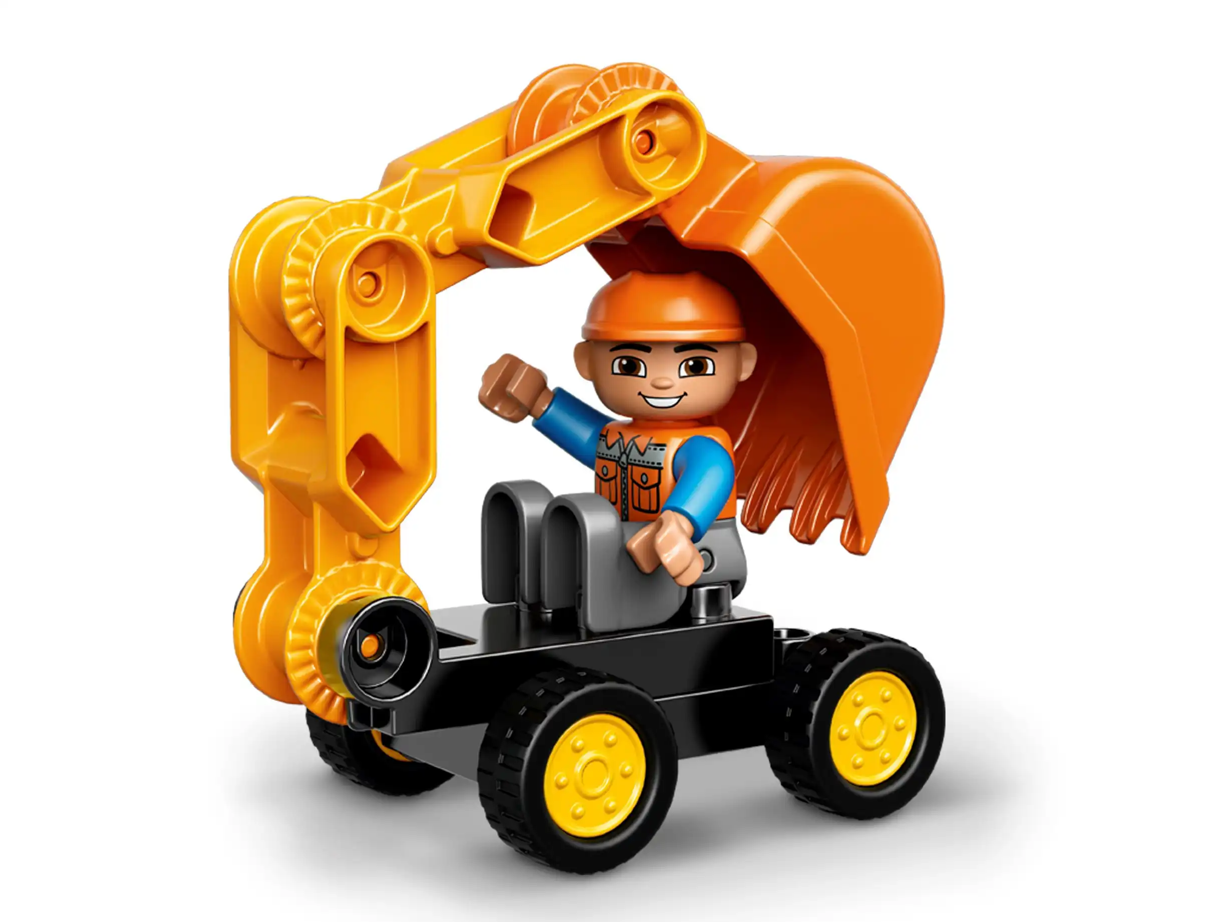 Zdjecie zestawu LEGO 10812 Duplo Ciężarówka i koparka gąsienicowa 1