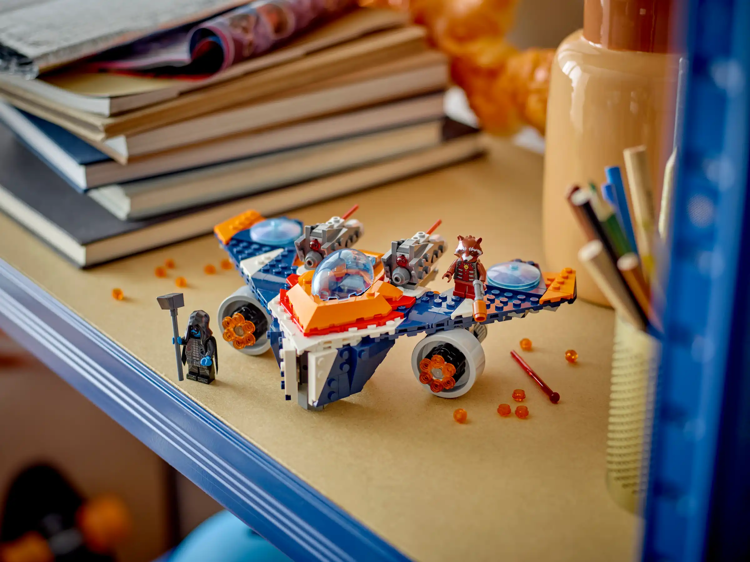 Zdjecie zestawu LEGO 76278 Marvel Warbird Rocketa vs. Ronan 1