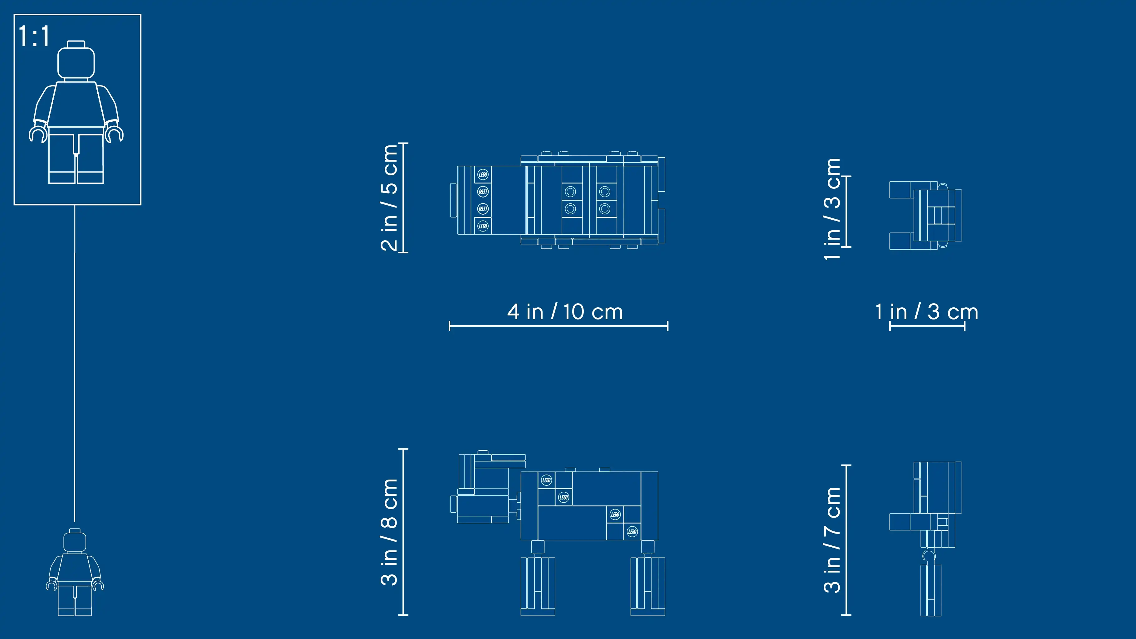 Zdjecie zestawu LEGO 21157 Minecraft Minecraft BigFig - Świnka i mały zombie 1