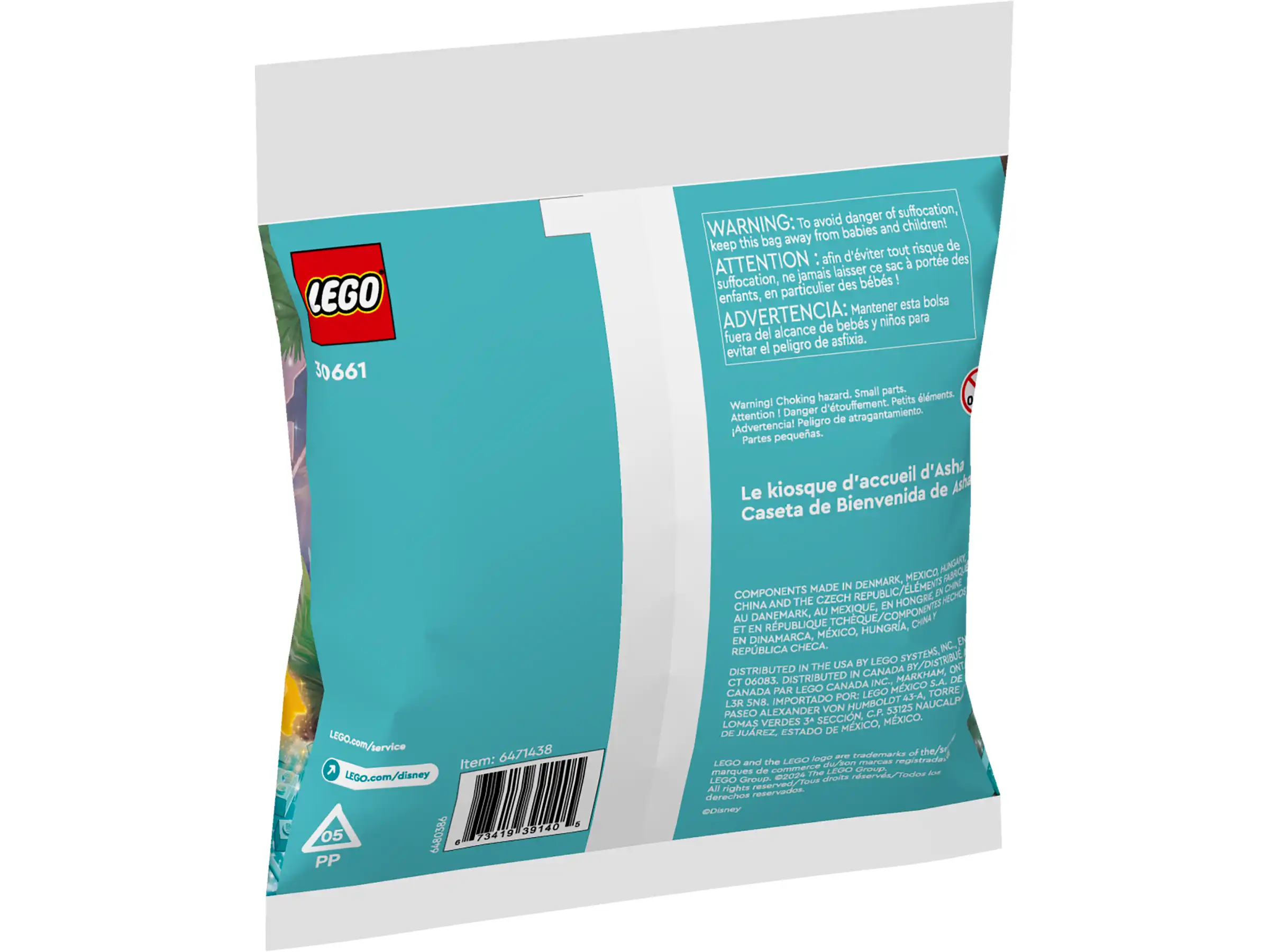 Zdjecie zestawu LEGO 30661 Disney Budka powitalna Ashy 2