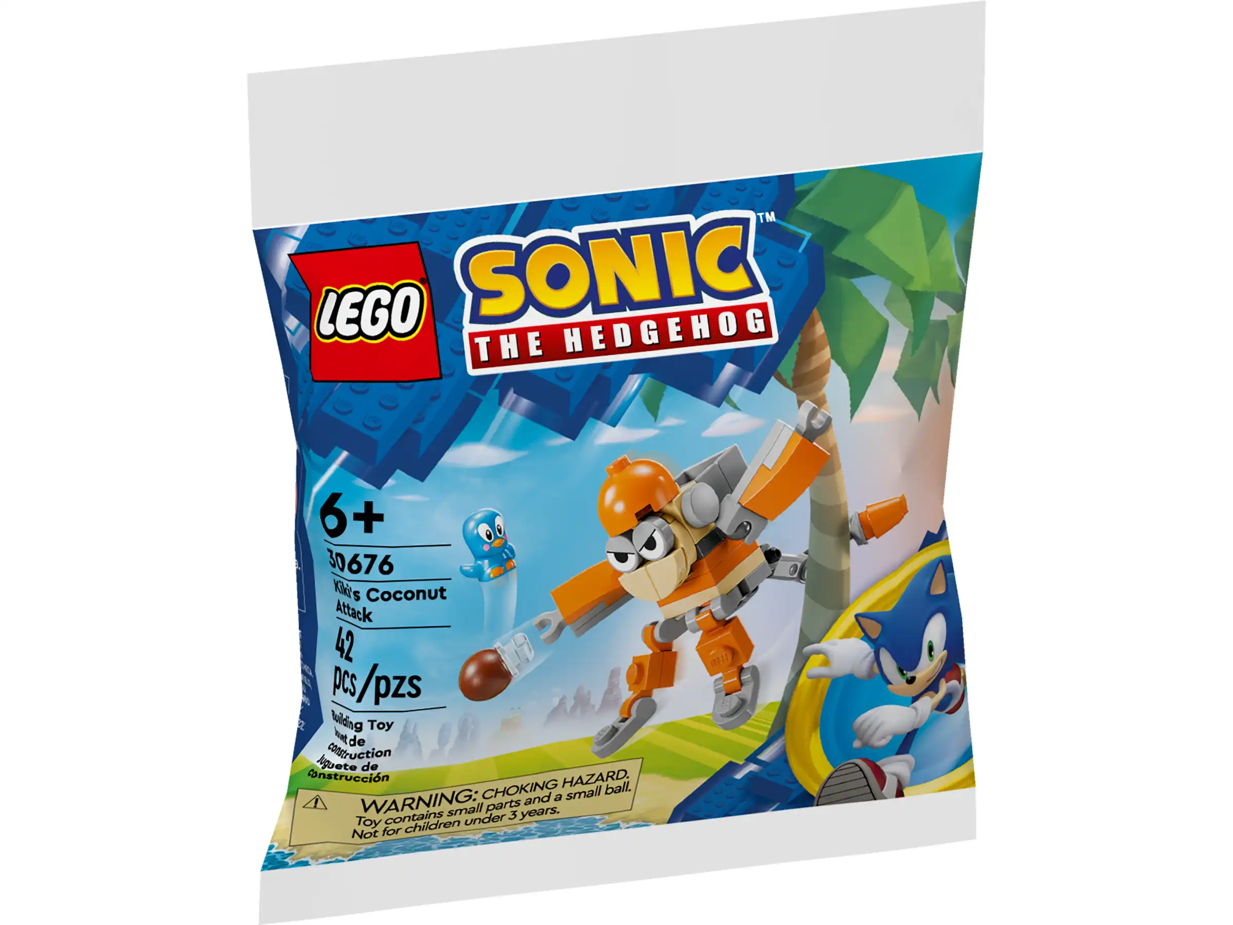 Zdjecie zestawu LEGO 30676 Sonic the Hedgehog Kiki i kokosowy atak 2