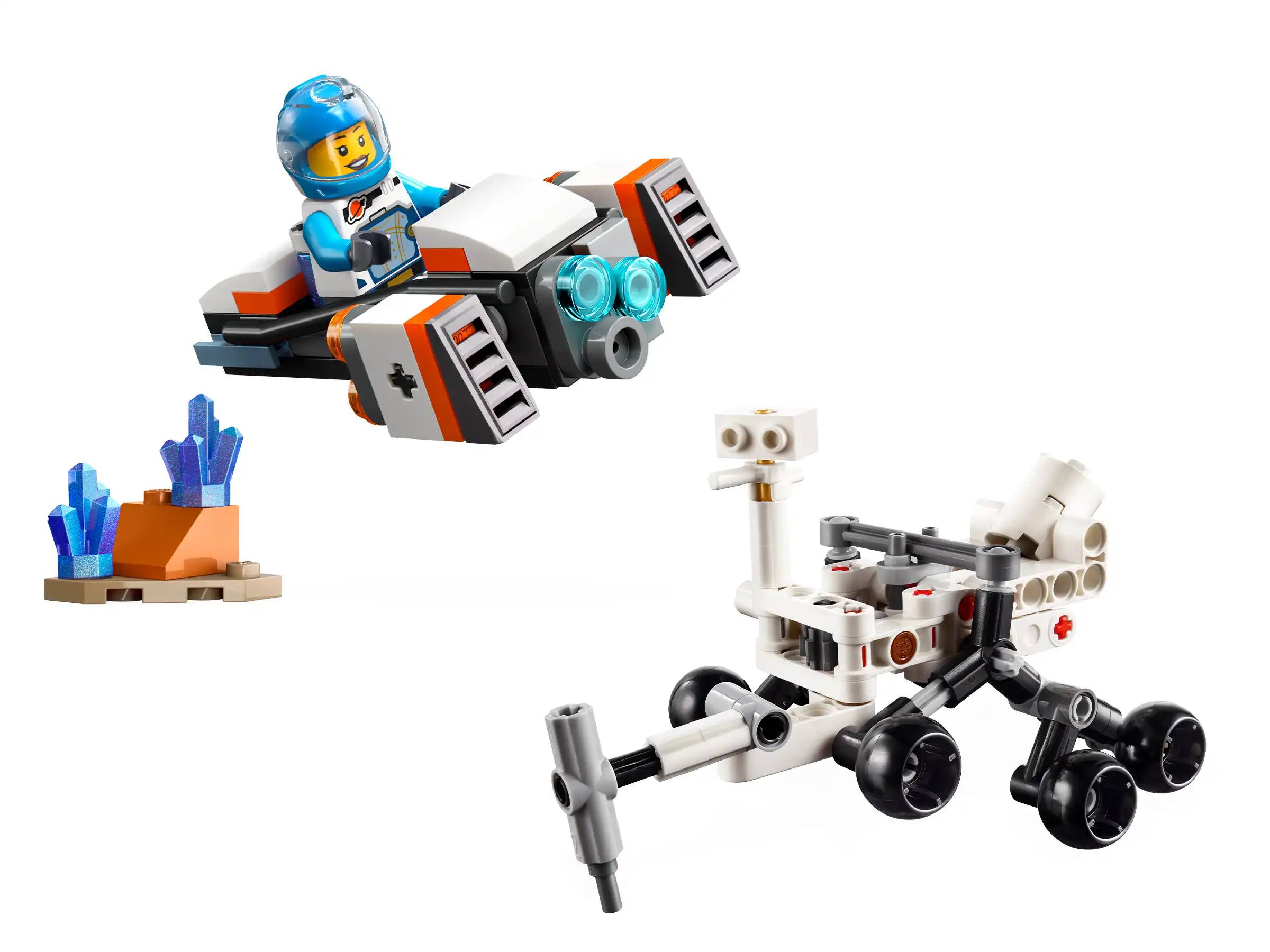 Zdjecie zestawu LEGO 30663 City Kosmiczny latający motocykl 1