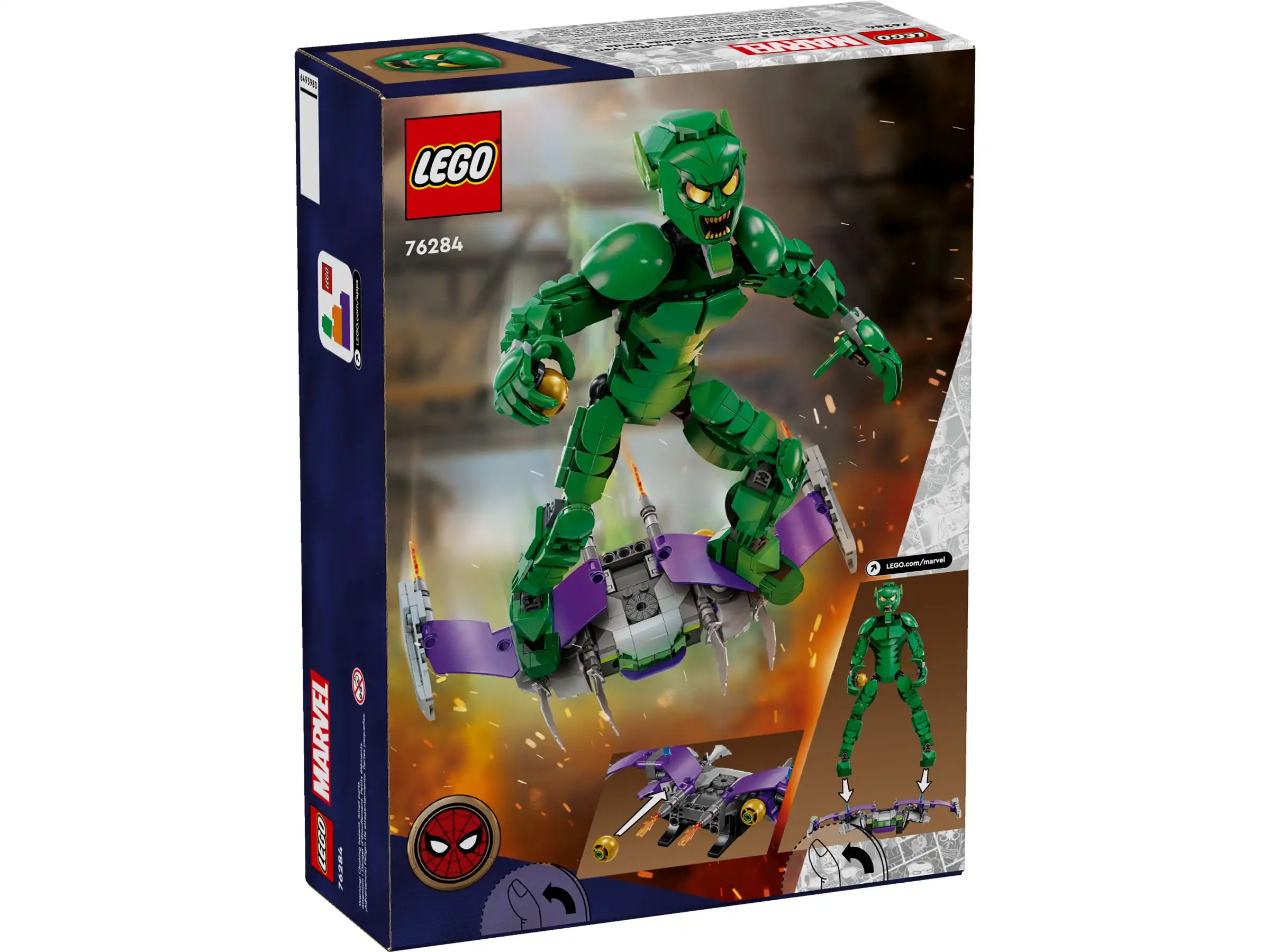 Zdjecie zestawu LEGO 76284 Marvel Figurka Zielonego Goblina 2