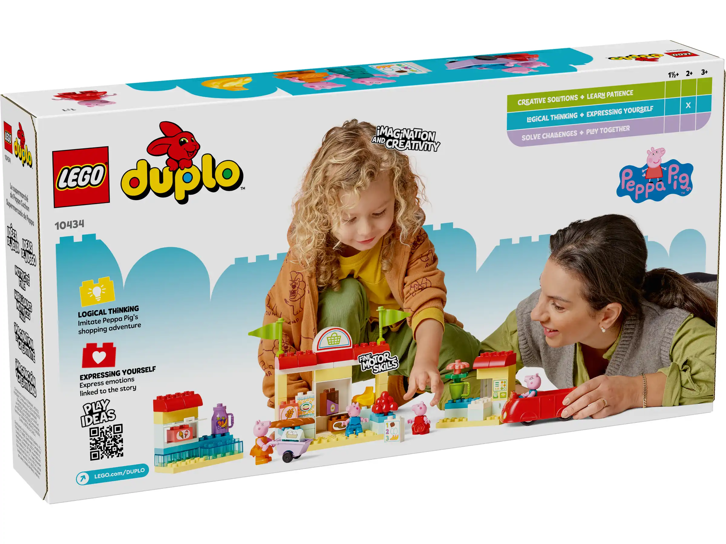 Zdjecie zestawu LEGO 10434 Duplo Peppa i supermarket 3