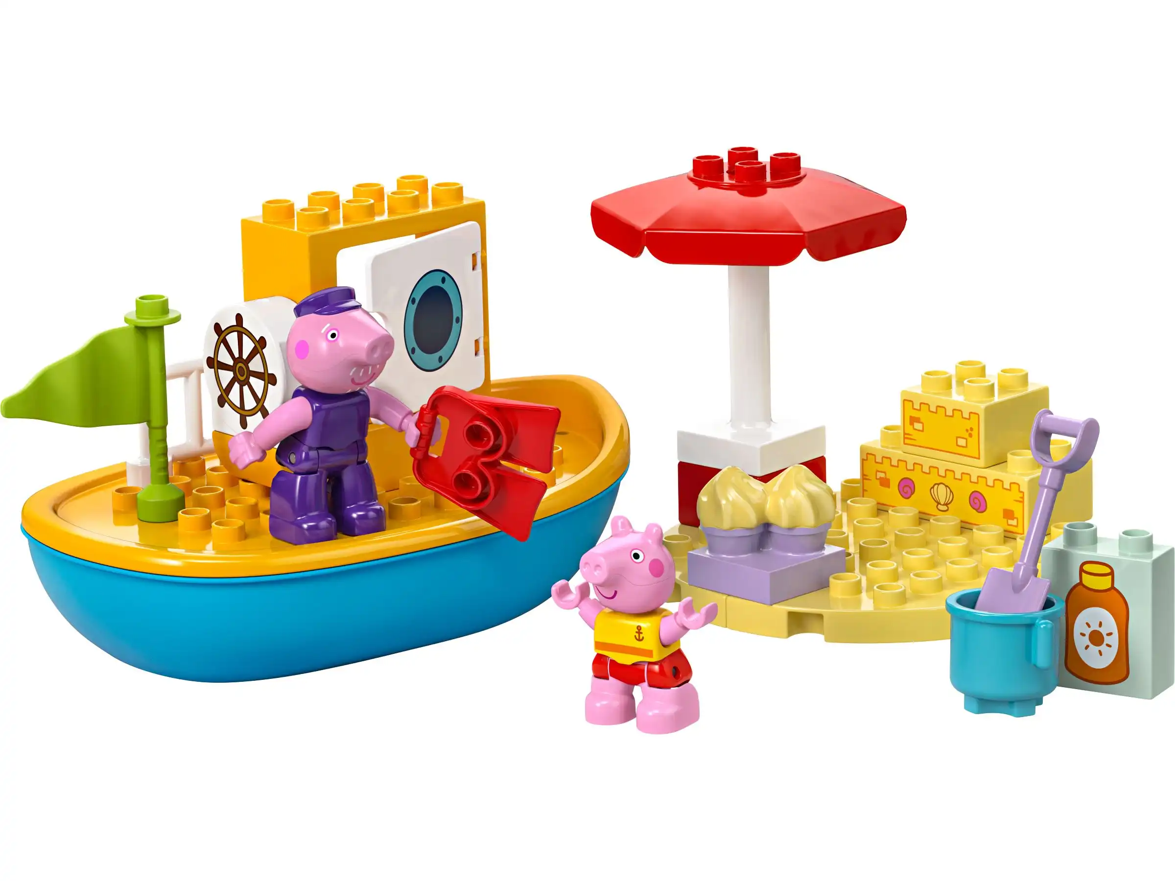 Zdjecie zestawu LEGO 10432  Peppa i rejs łodzią 1