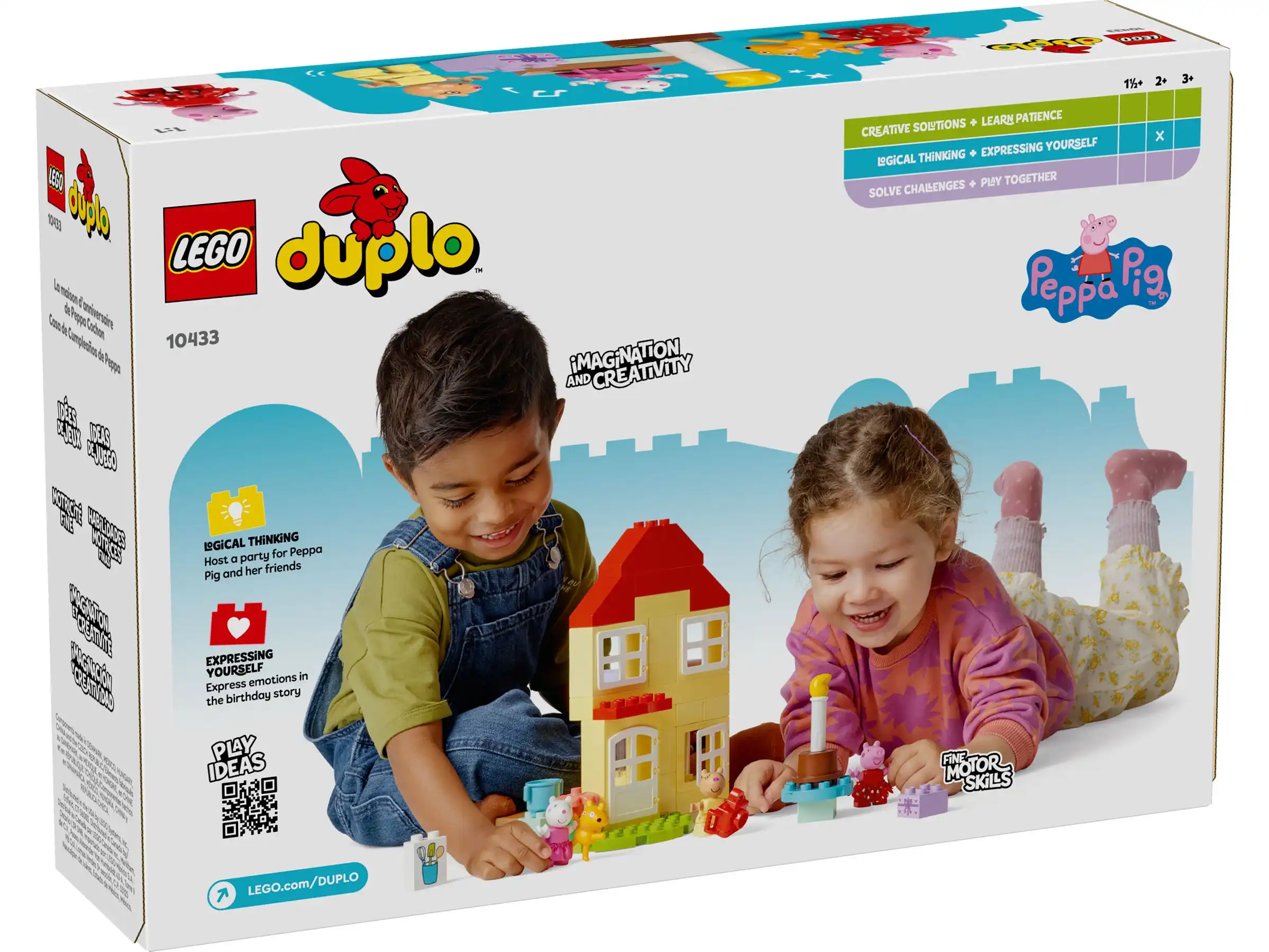 Zdjecie zestawu LEGO 10433 Duplo Urodzinowy domek Peppy 2