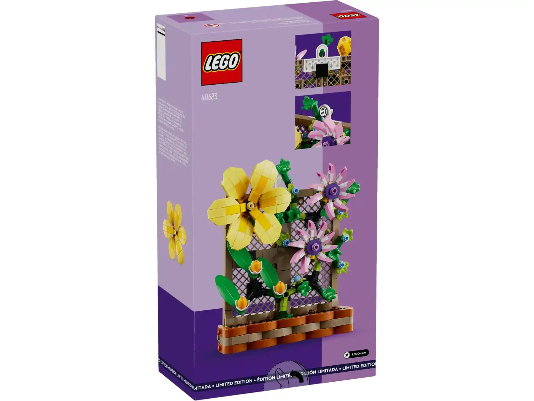 Zdjecie zestawu LEGO 40683 Okolicznościowe Kompozycja kwiatowa na kratce 2