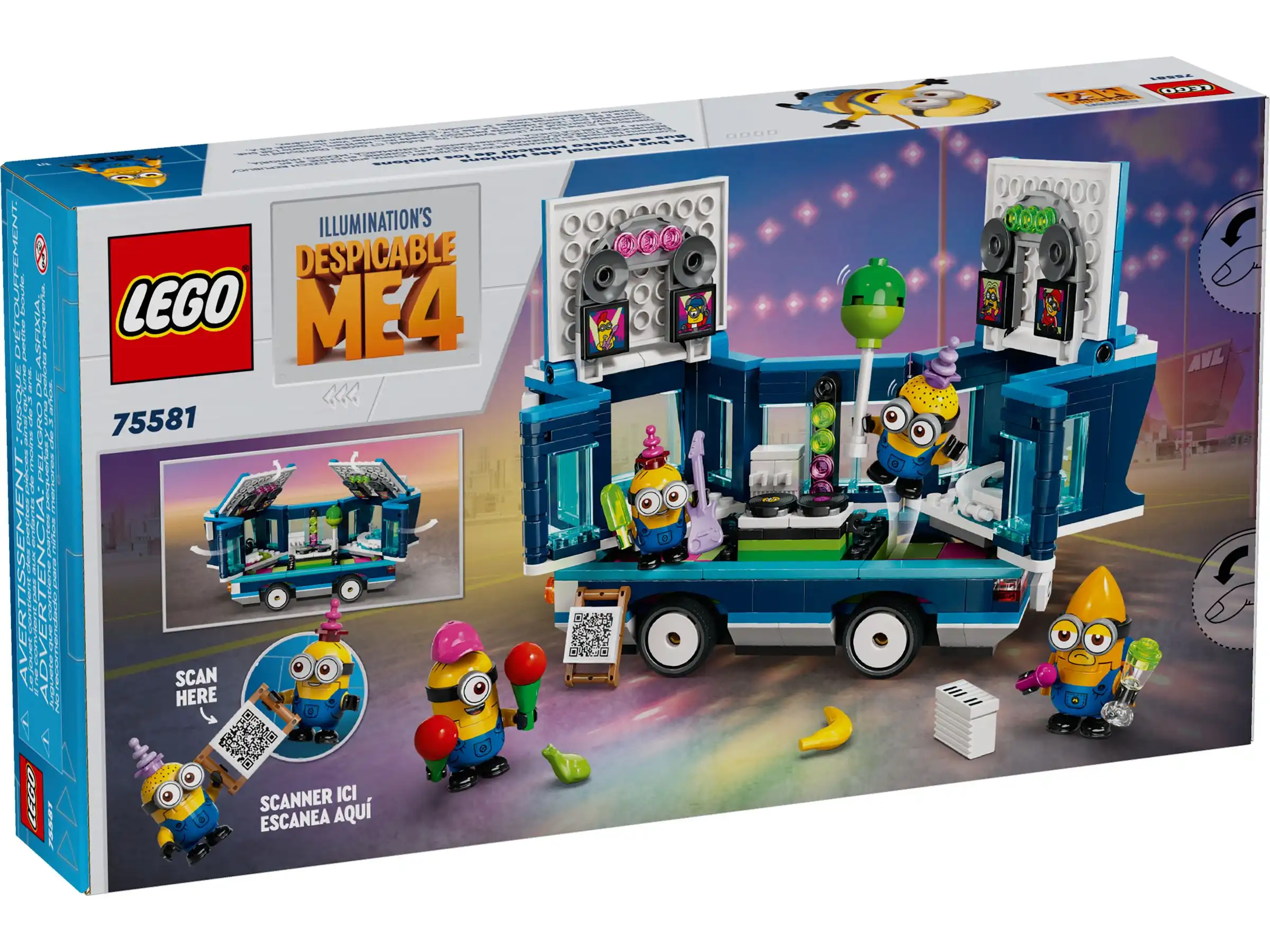 Zdjecie zestawu LEGO 75581 Despicable Me 4 Imprezowy autobus minionków 3
