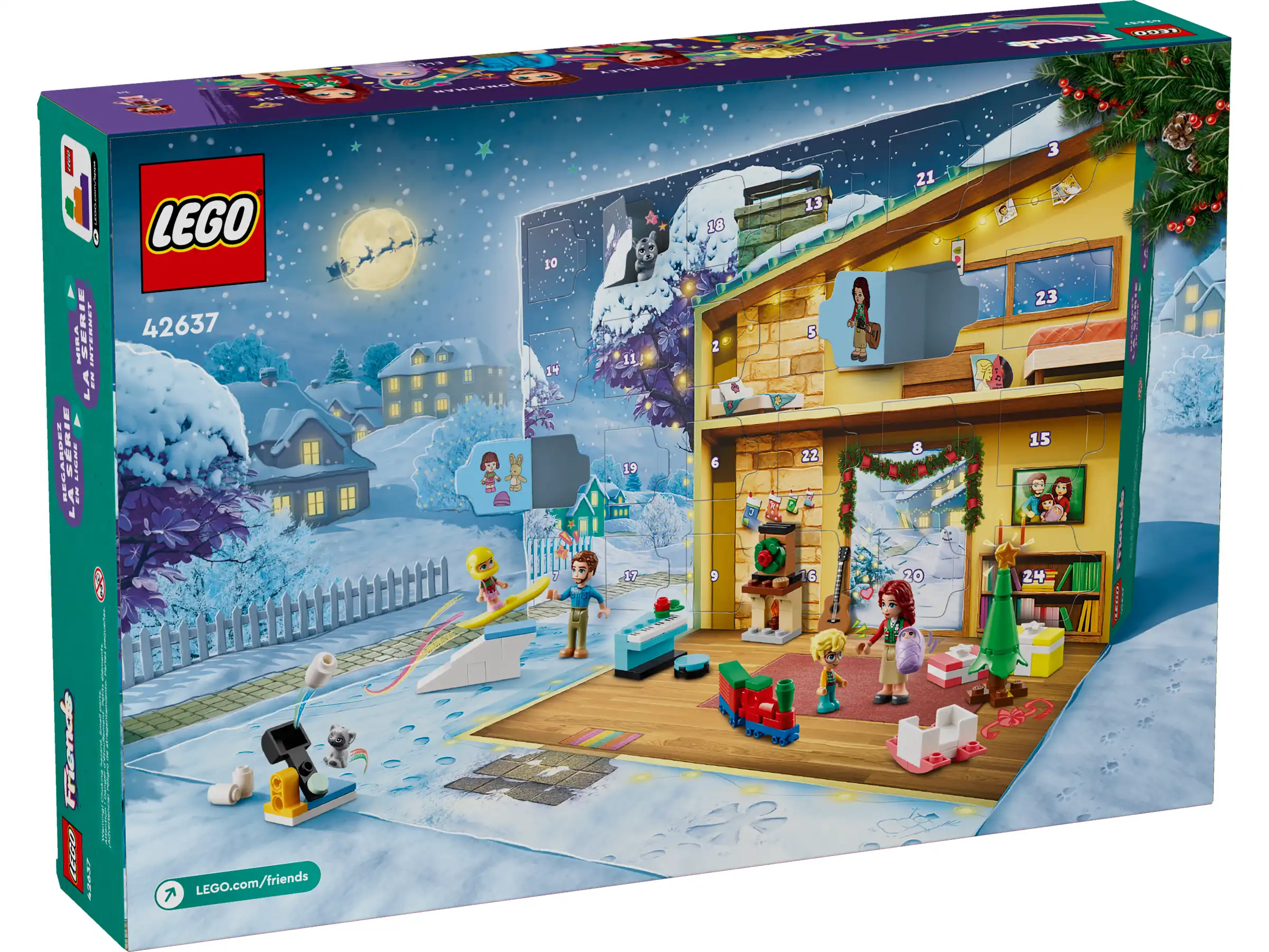 Zdjecie zestawu LEGO 42637 Friends Kalendarz adwentowy 2024 3