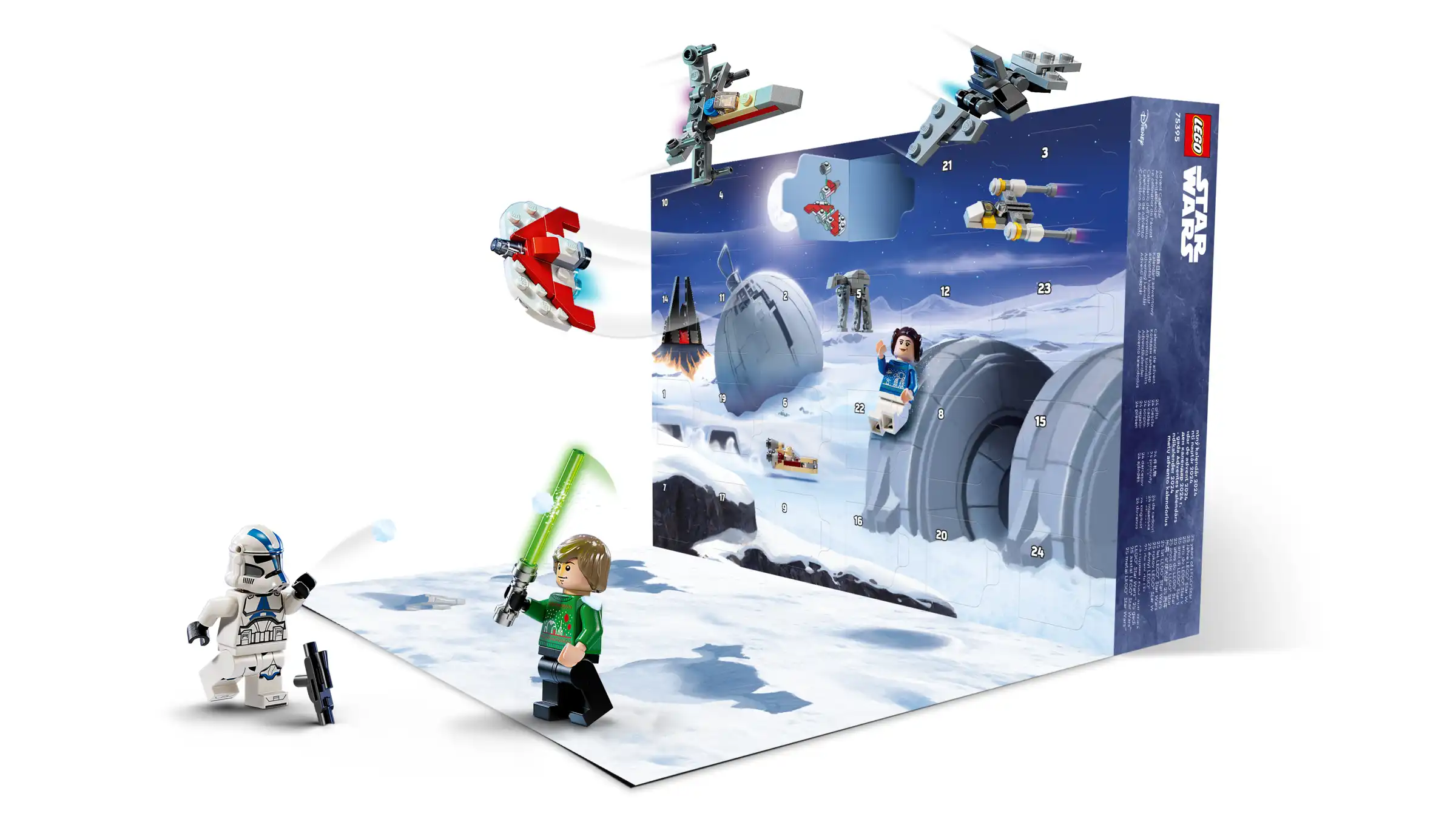 Zdjecie zestawu LEGO 75395 Star Wars Kalendarz adwentowy na 2024 rok 3