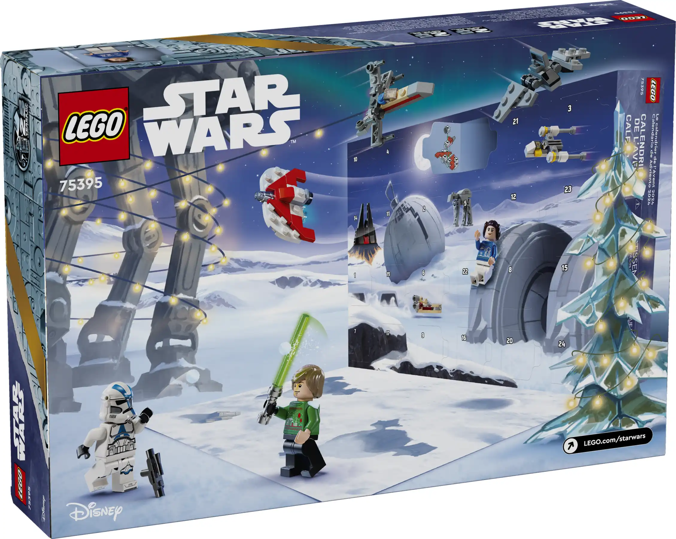 Zdjecie zestawu LEGO 75395 Star Wars Kalendarz adwentowy na 2024 rok 4