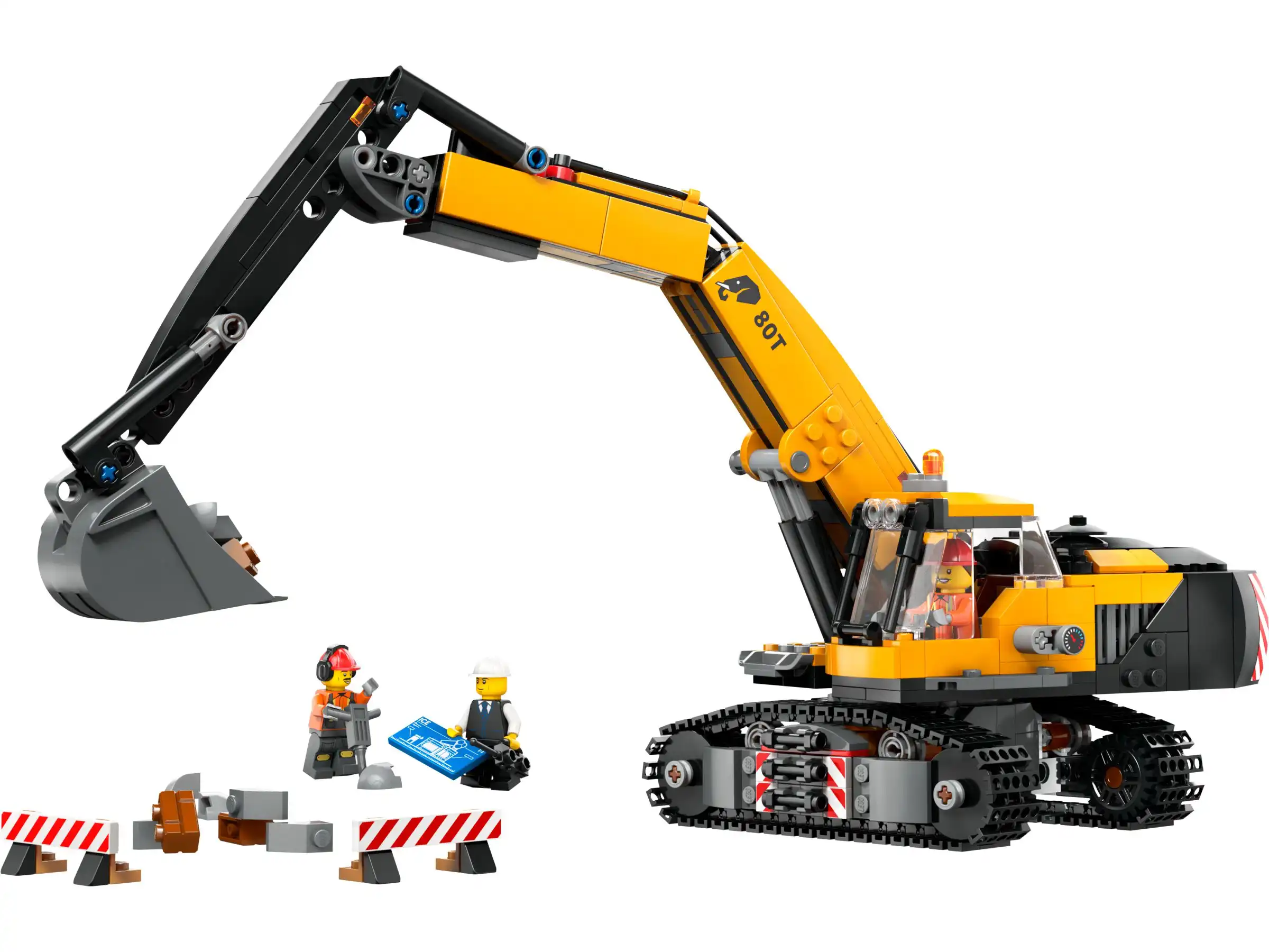 Zdjecie zestawu LEGO 60420 City Żółta koparka 2