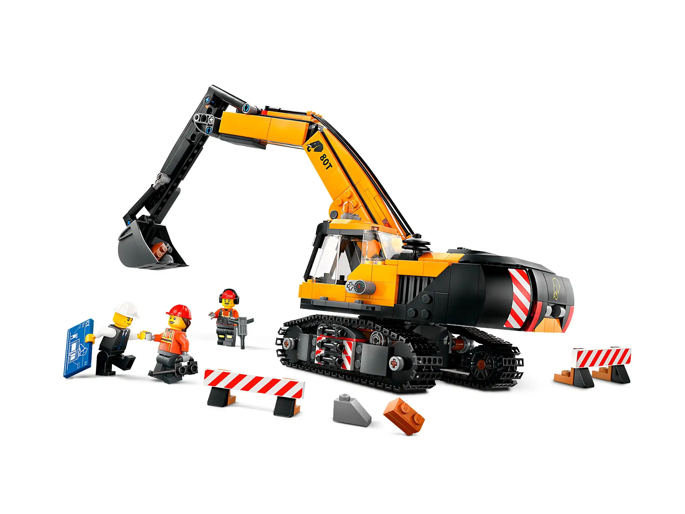 Zdjecie zestawu LEGO 60420 City Żółta koparka 4