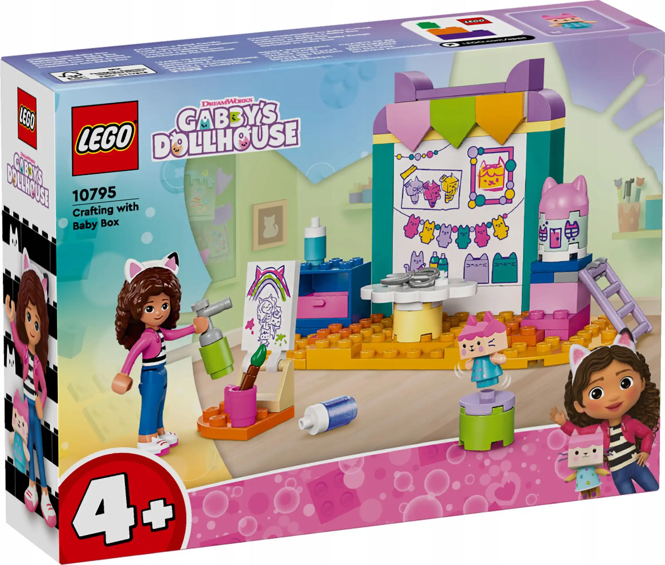 Zdjecie zestawu LEGO 10795 Koci domek Gabi Prace ręczne z Tekturzątkiem 1