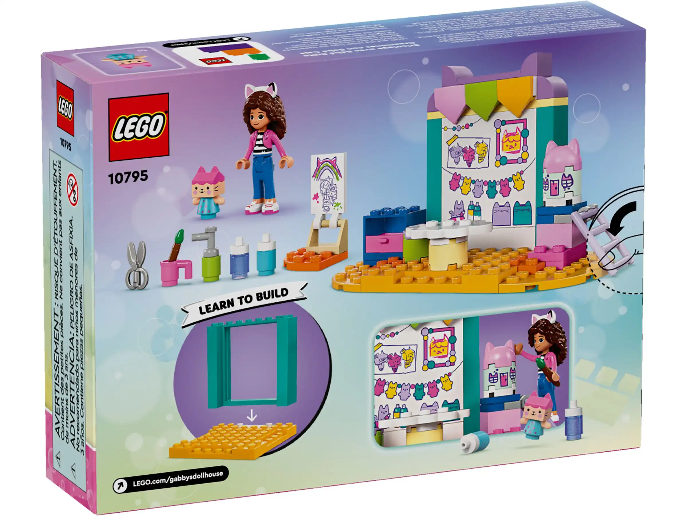 Zdjecie zestawu LEGO 10795 Koci domek Gabi Prace ręczne z Tekturzątkiem 2