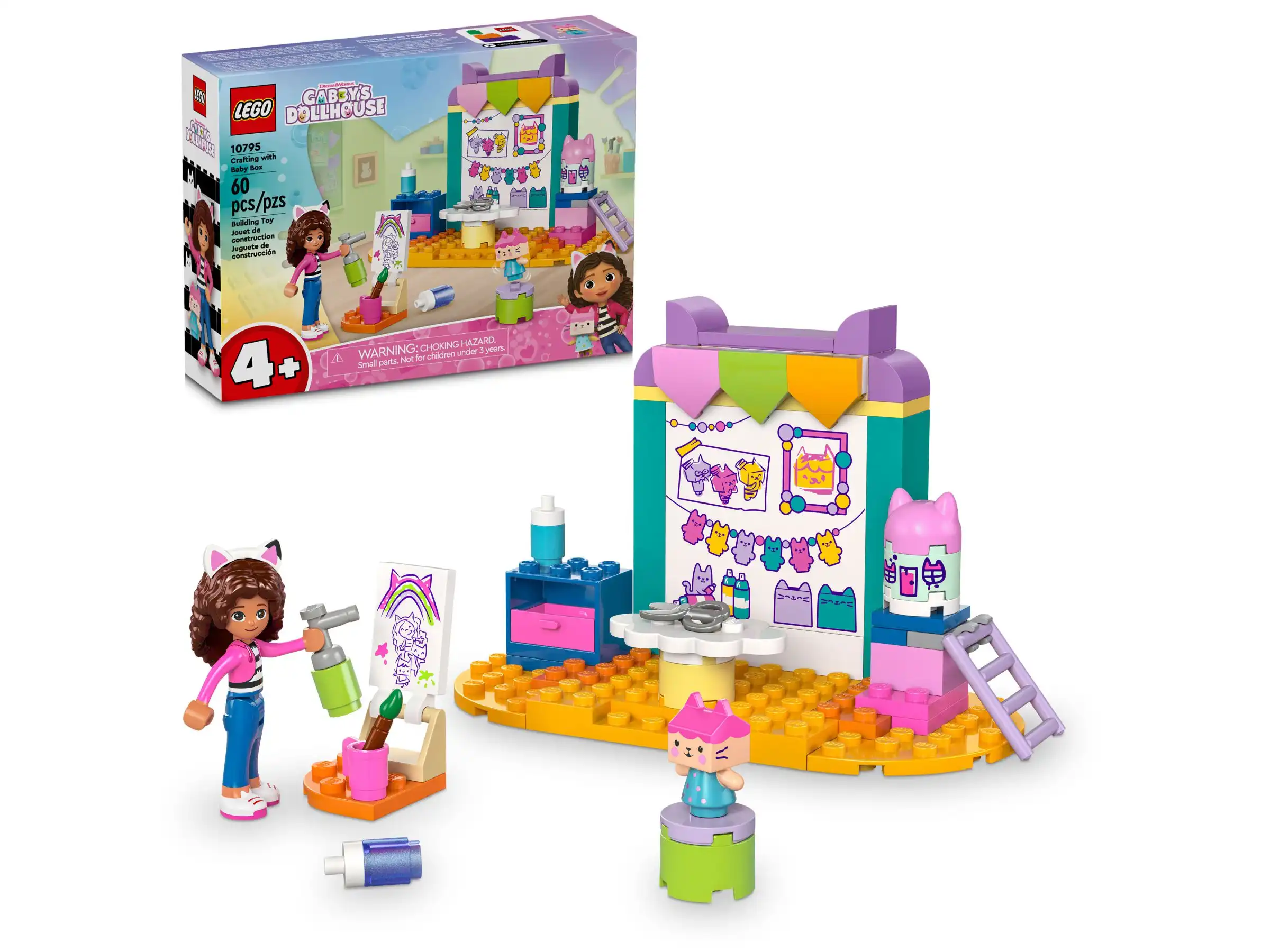 Zdjecie zestawu LEGO 10795 Koci domek Gabi Prace ręczne z Tekturzątkiem 4