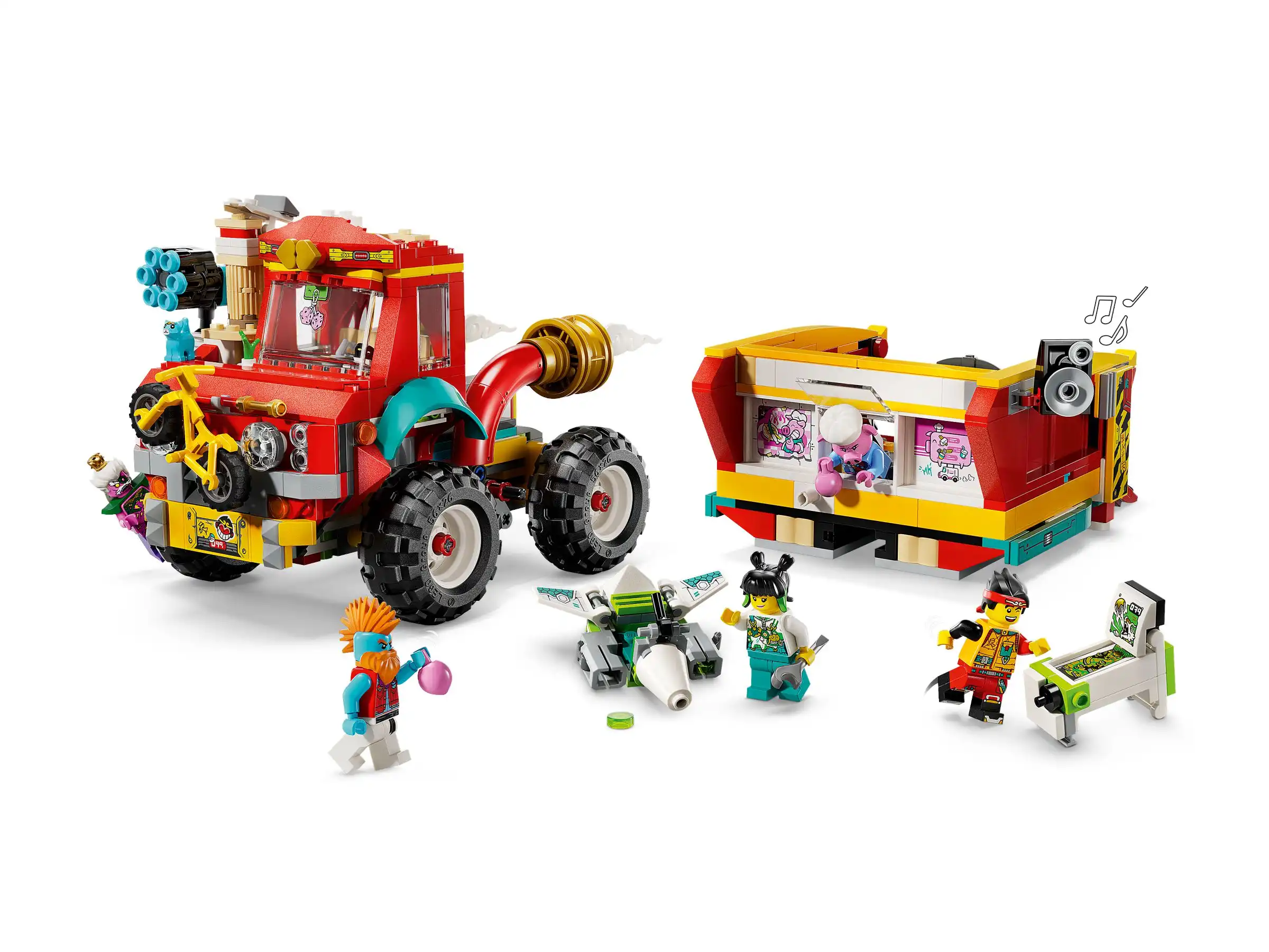 Zdjecie zestawu LEGO 80055 Monkie Kid Ciężarówka ekipy Monkie Kida 4