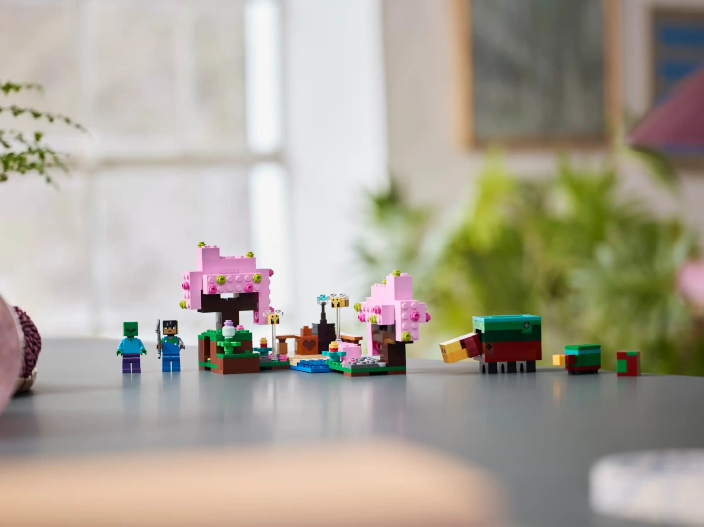 Zdjecie zestawu LEGO 21260 Minecraft Wiśniowy ogród 1