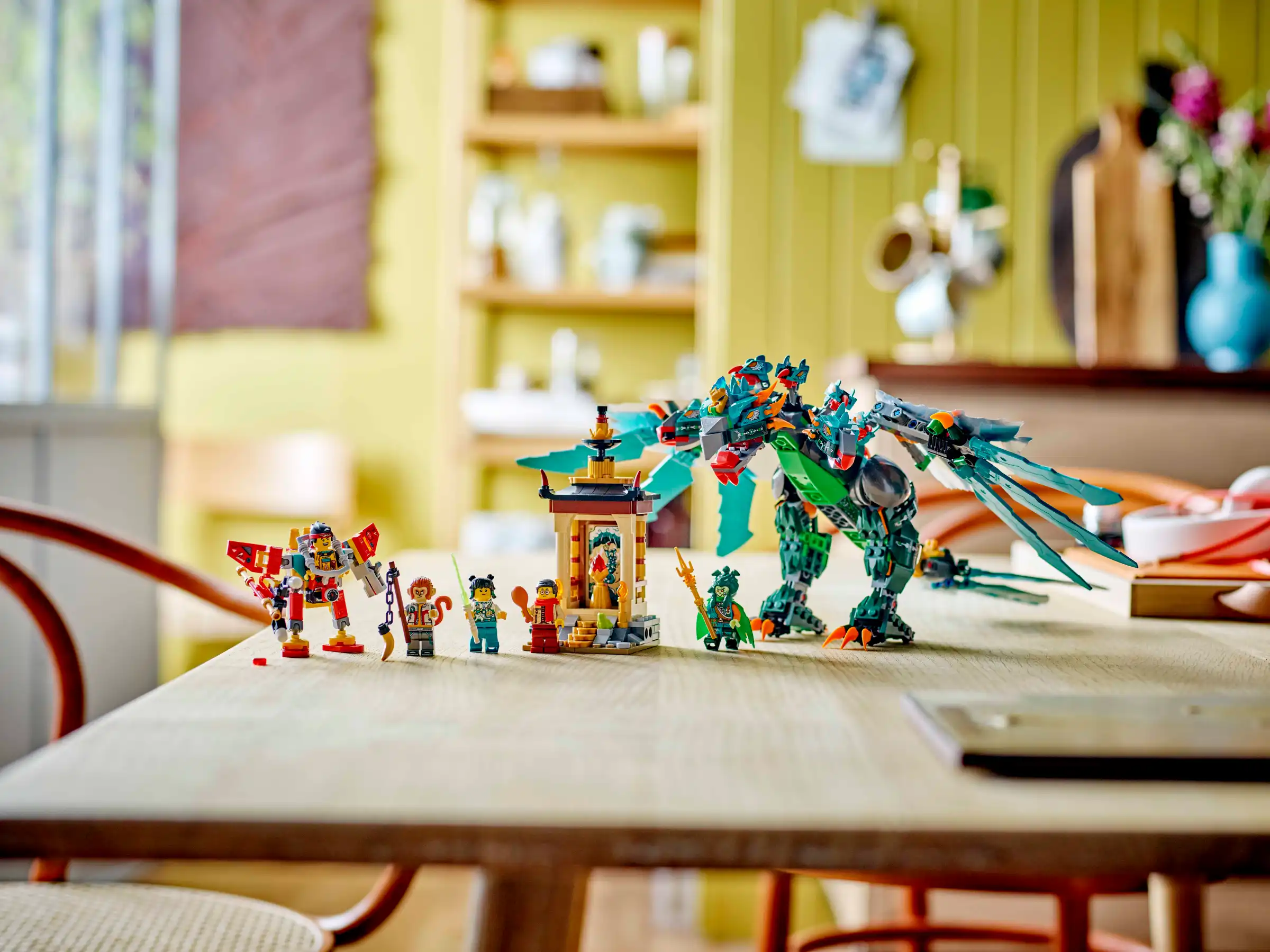 Zdjecie zestawu LEGO 80056 Monkie Kid Dziewięciogłowa bestia 2