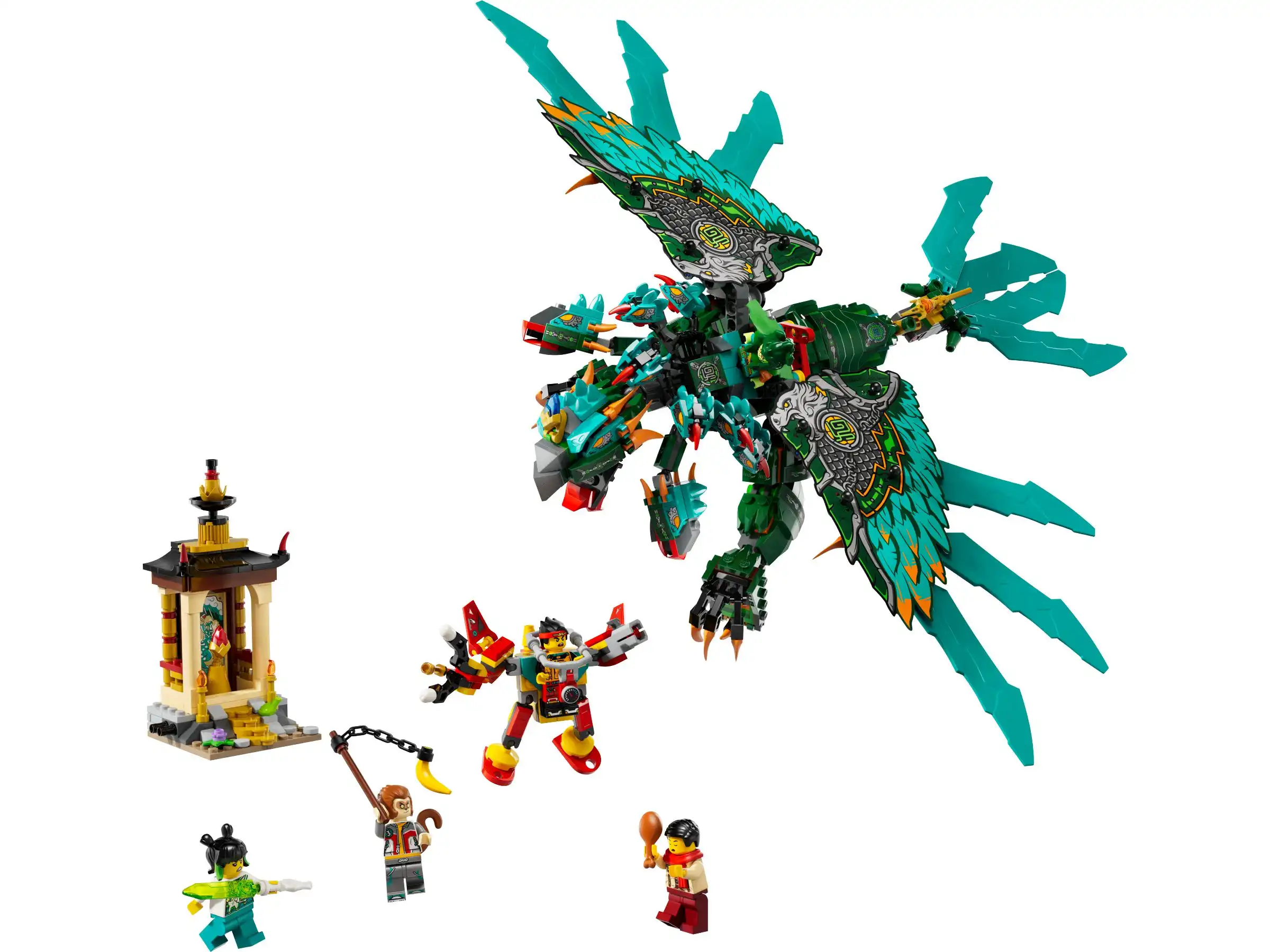 Zdjecie zestawu LEGO 80056 Monkie Kid Dziewięciogłowa bestia 3