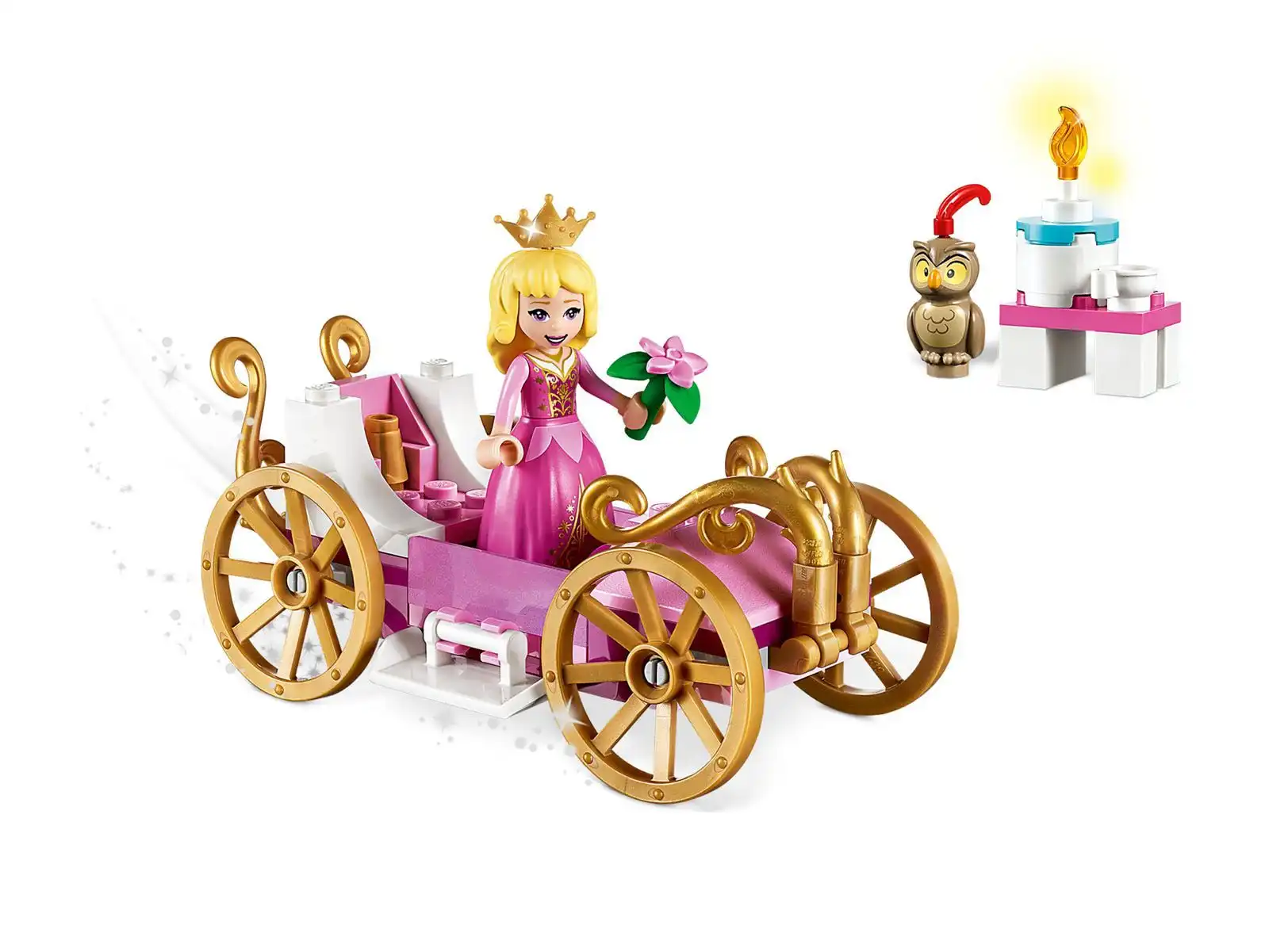 Zdjecie zestawu LEGO 43173 Disney Królewska karoca Aurory 2
