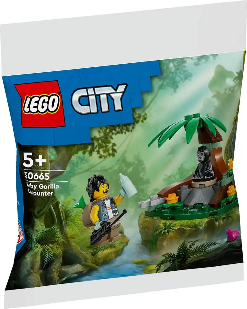Zdjecie zestawu LEGO 30665 City Spotkanie z małym gorylem 1