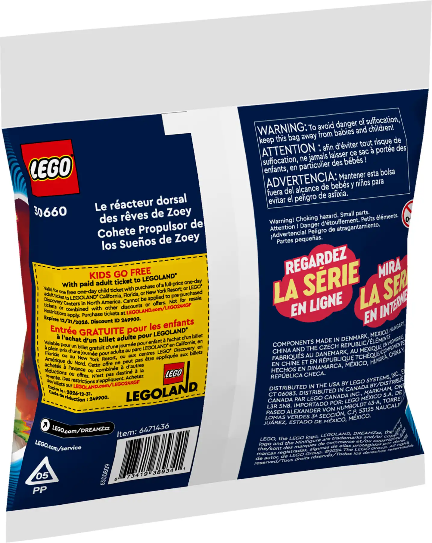 Zdjecie zestawu LEGO 30660 DREAMZzz Plecak odrzutowy z dopalaczami Zoey 2
