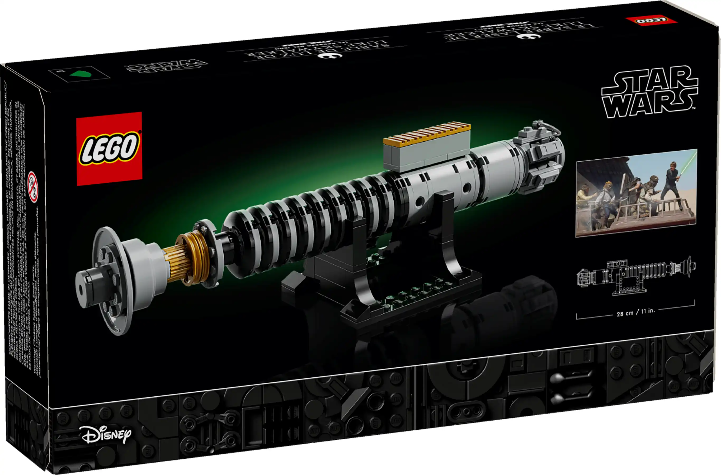 Zdjecie zestawu LEGO 40730 Star Wars Miecz świetlny Luke’a Skywalkera 2