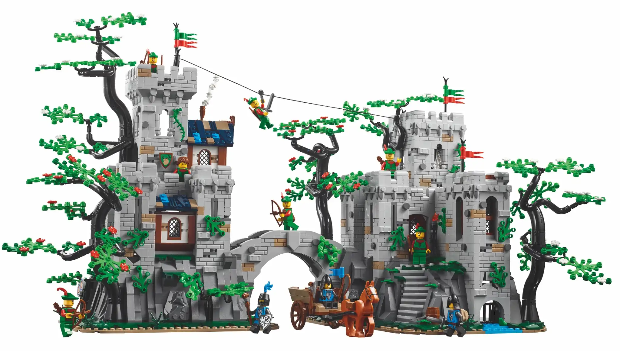Zdjecie zestawu LEGO 910043 BrickLink Leśna twierdza 1