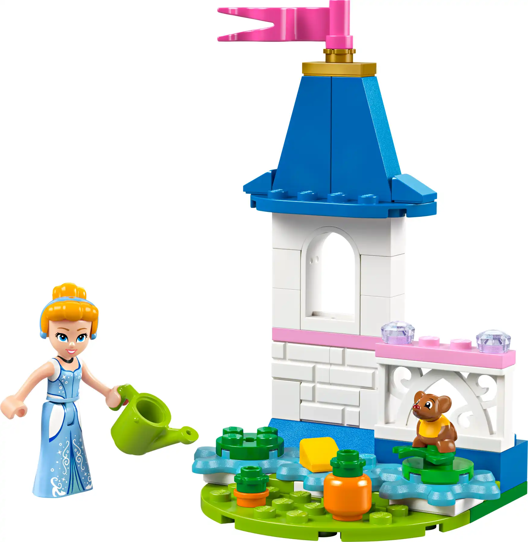 Zdjecie zestawu LEGO 30695 Disney Cinderella’s Mini Garden Castle 1