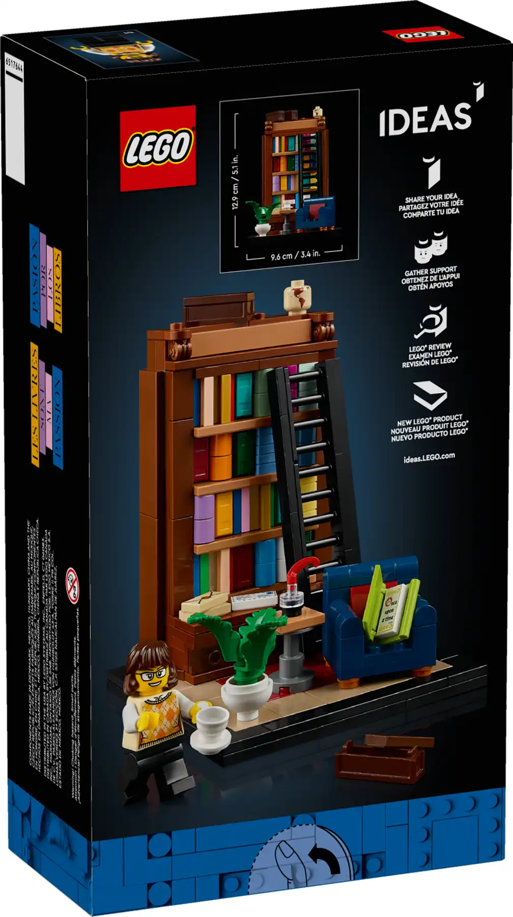 Zdjecie zestawu LEGO 40698 Ideas Książki to moja pasja 4
