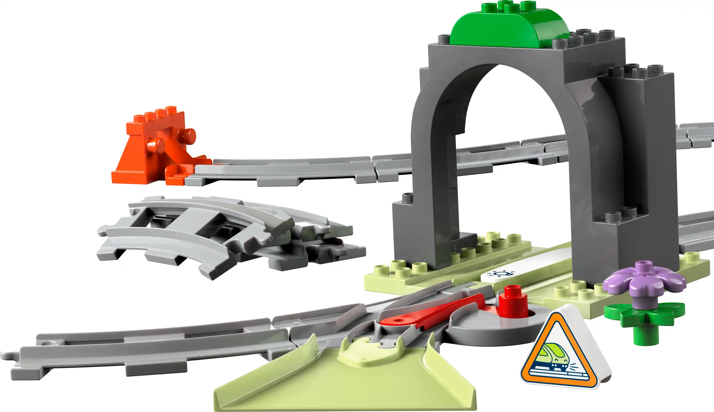 Zdjecie zestawu LEGO 10425 DUPLO Tunel i tory kolejowe — zestaw rozszerzający 2