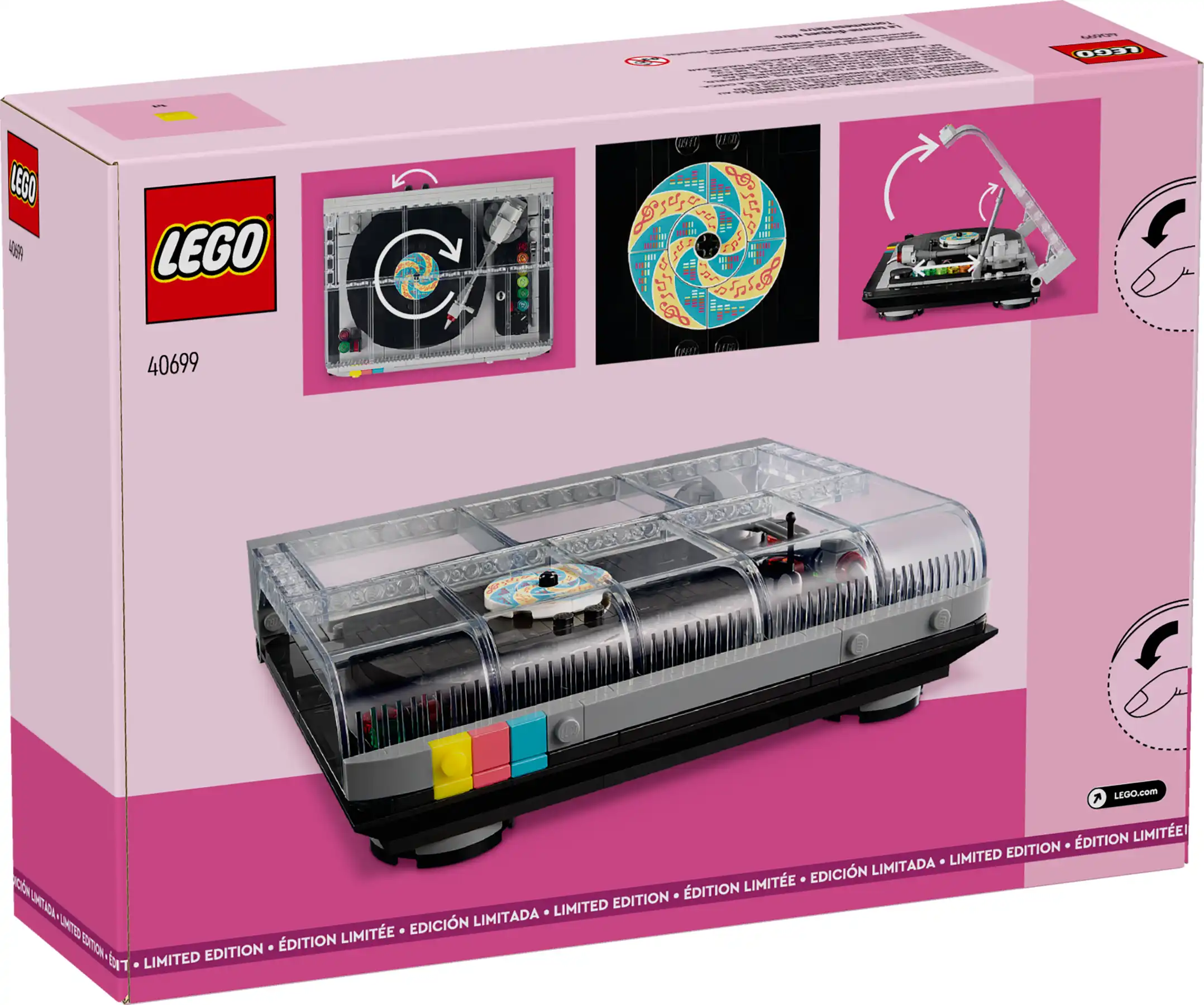 Zdjecie zestawu LEGO 40699 Promocyjne Gramofon retro 2
