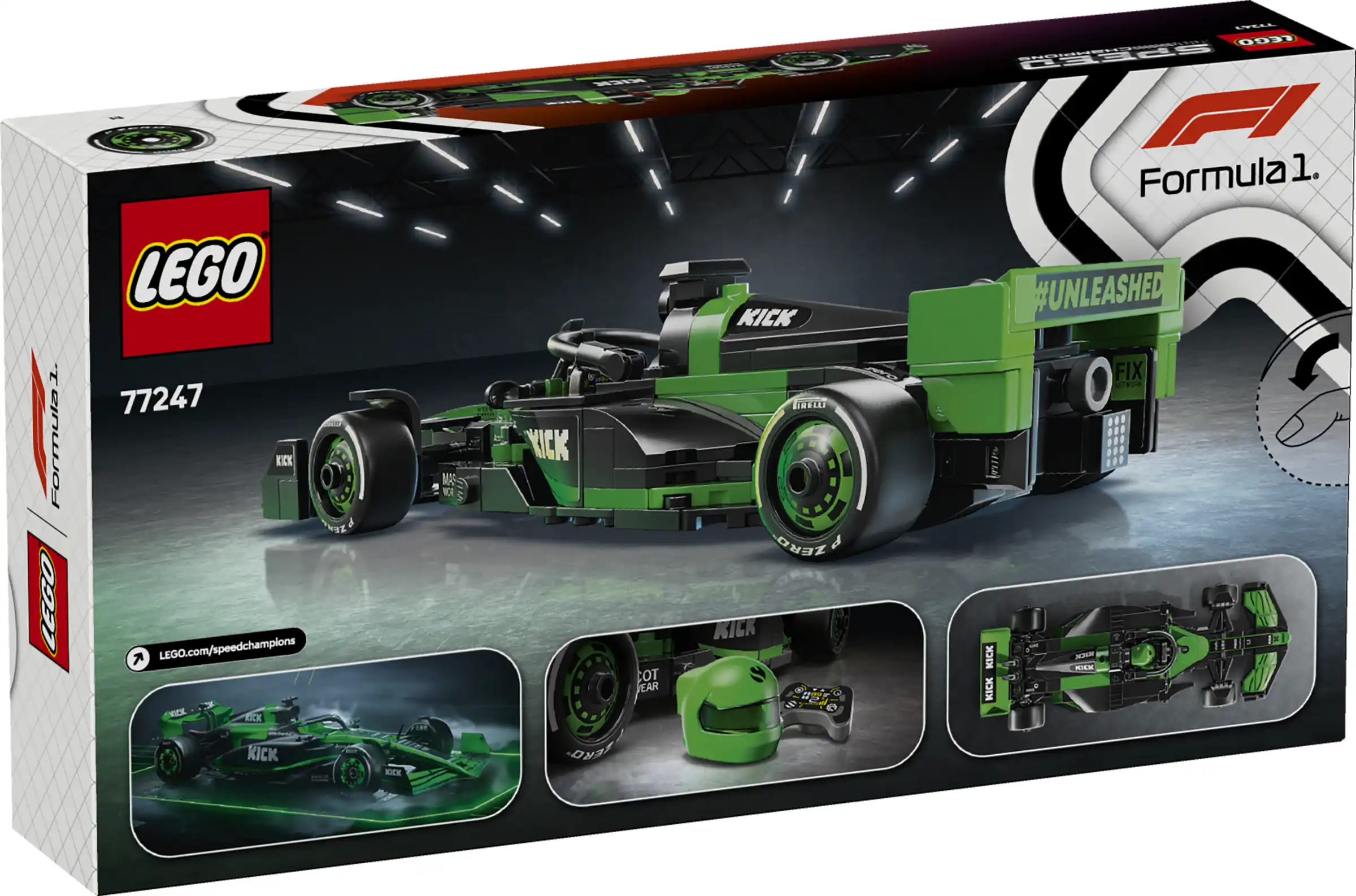 Zdjecie zestawu LEGO 77247 Speed Champions Bolid F1® KICK Sauber Team C44 1