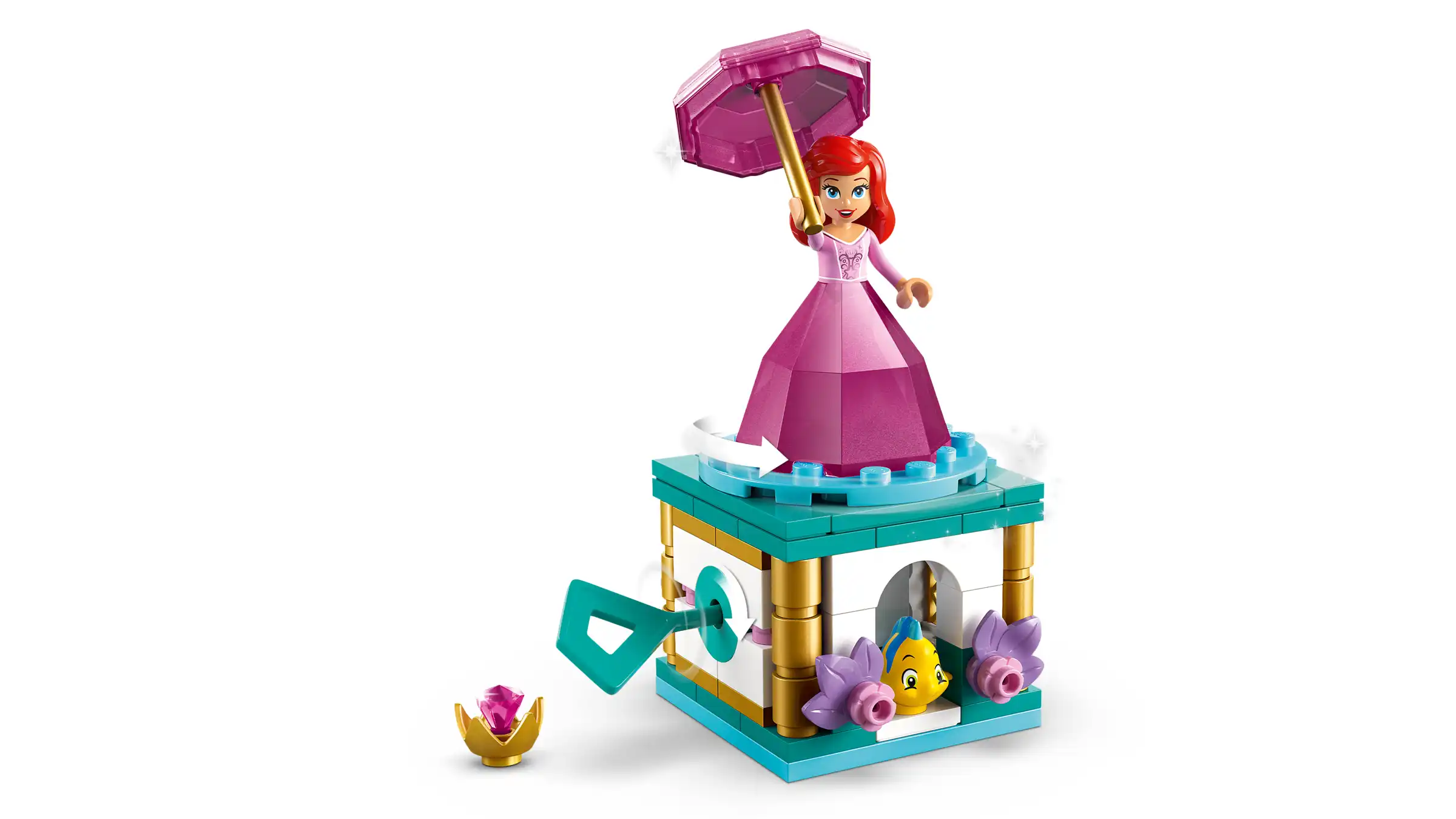 Zdjecie zestawu LEGO 43259 Disney Wirująca Arielka 4