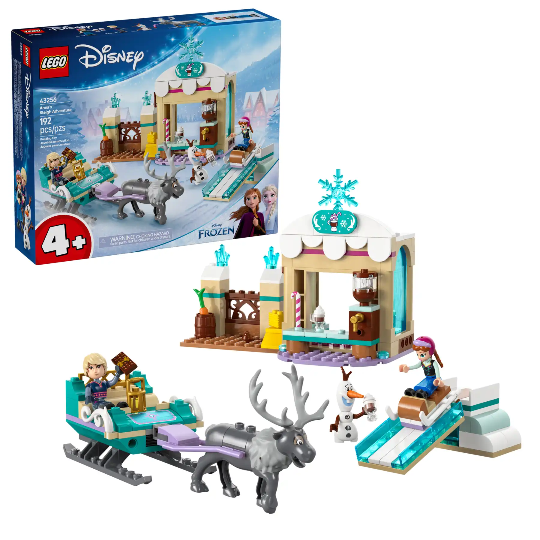 Zdjecie zestawu LEGO 43256 Disney Przygoda na sankach Anny 1