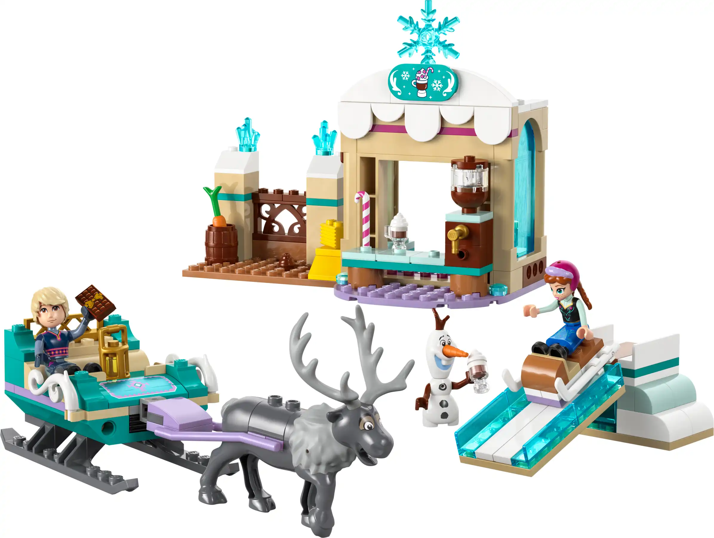 Zdjecie zestawu LEGO 43256 Disney Przygoda na sankach Anny 2