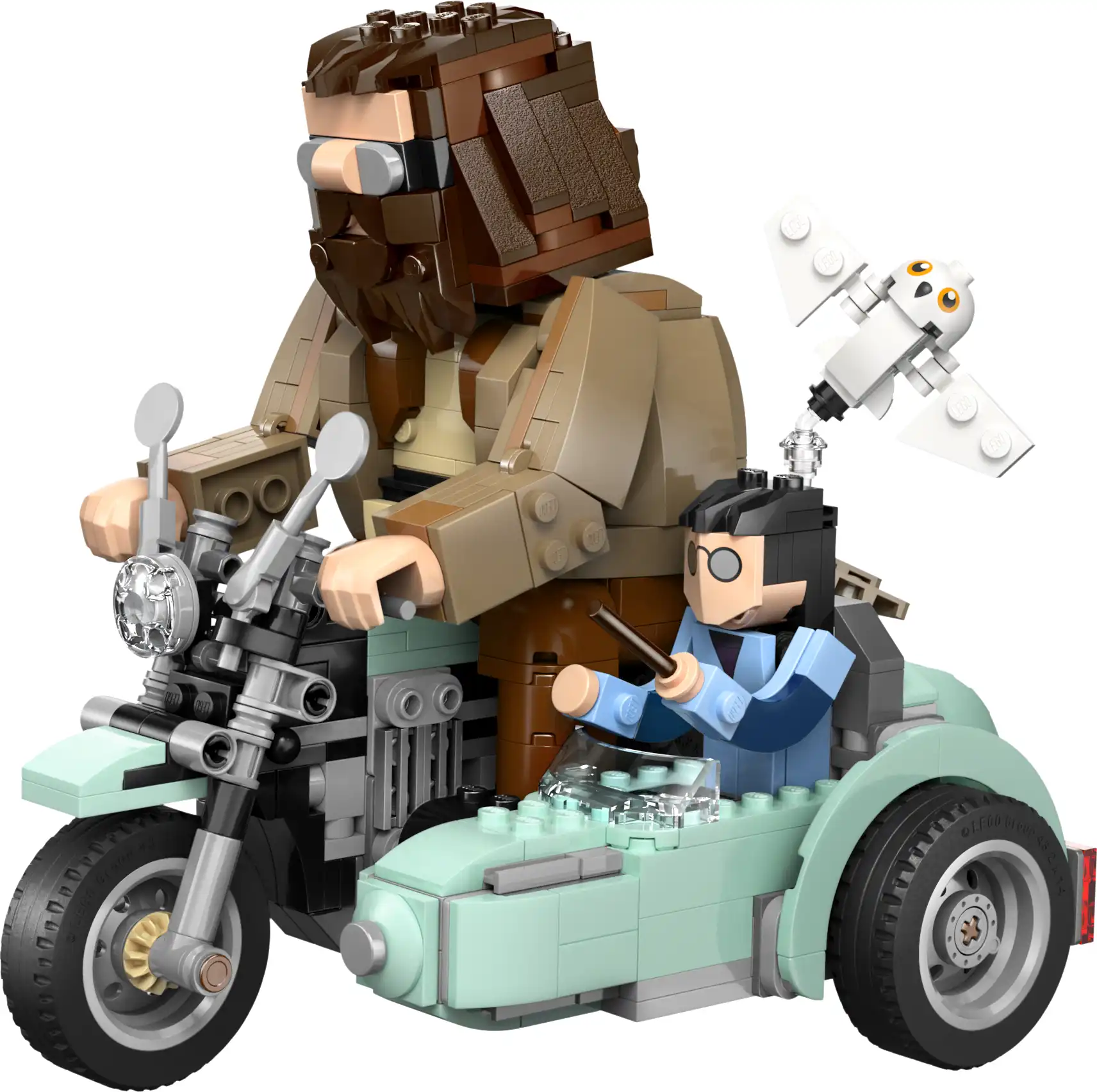Zdjecie zestawu LEGO 76443 Harry Potter Przejażdżka motocyklowa Hagrida i Harry’ego 2