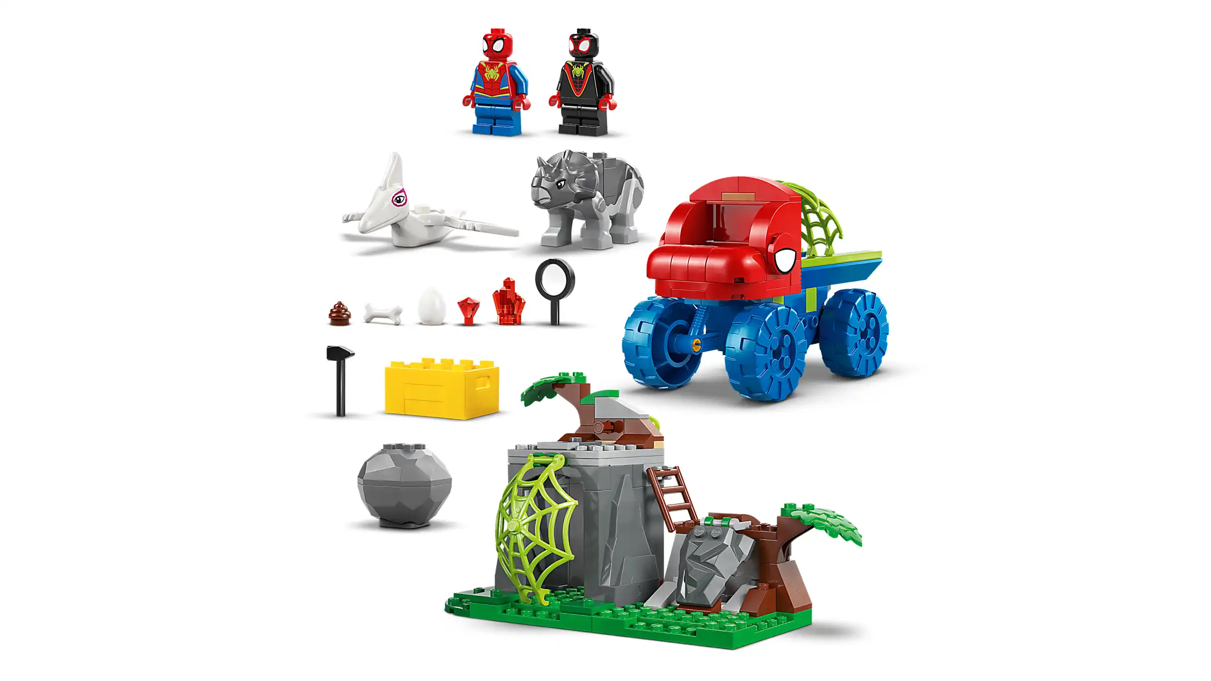 Zdjecie zestawu LEGO 11199 Spider-Man Misja ratunkowa zespołu Spidey’ego w dinoterenówce 4