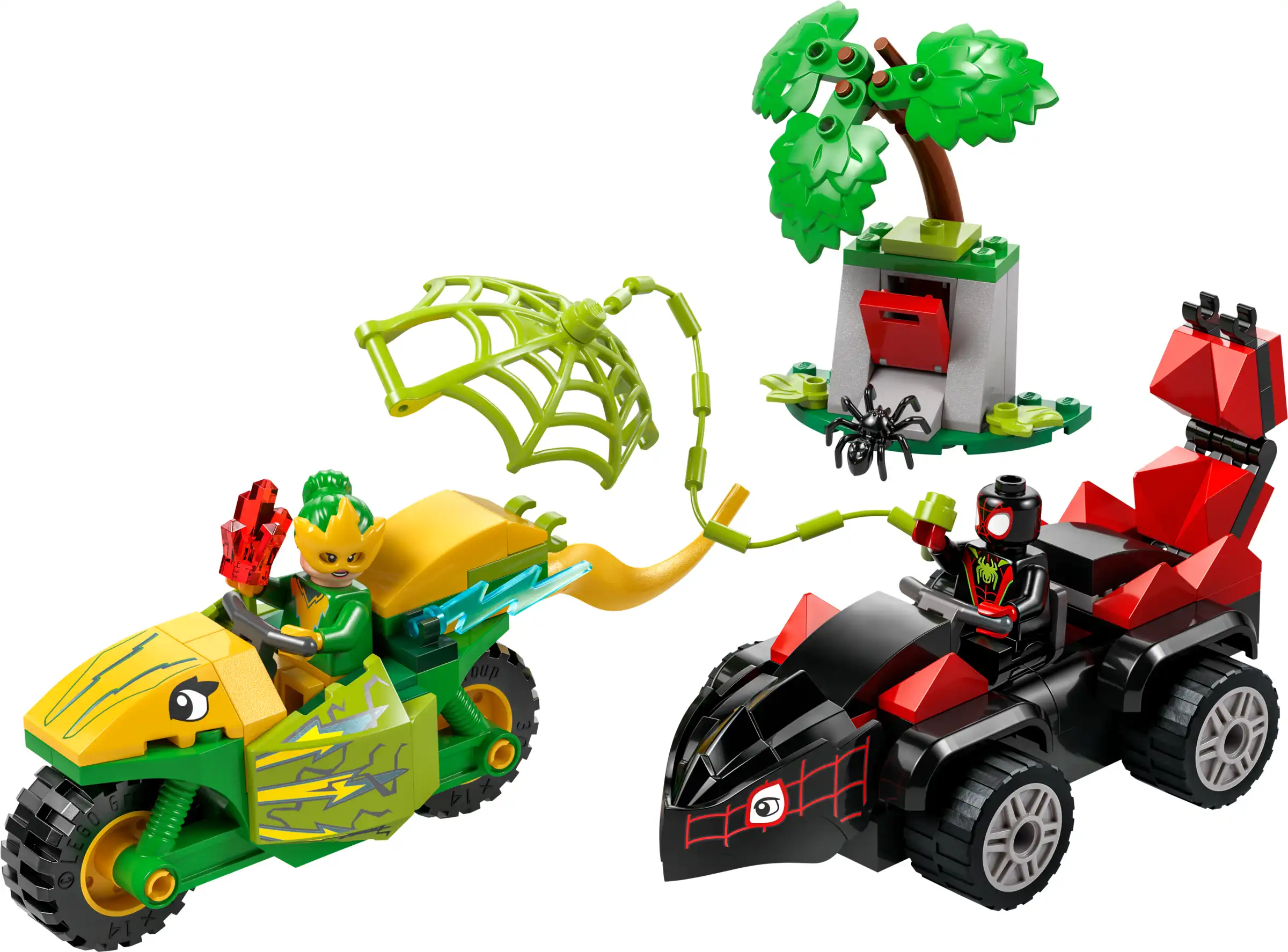 Zdjecie zestawu LEGO 11198 Spider-Man Pościg Spina za Electro w dinopojeździe 1