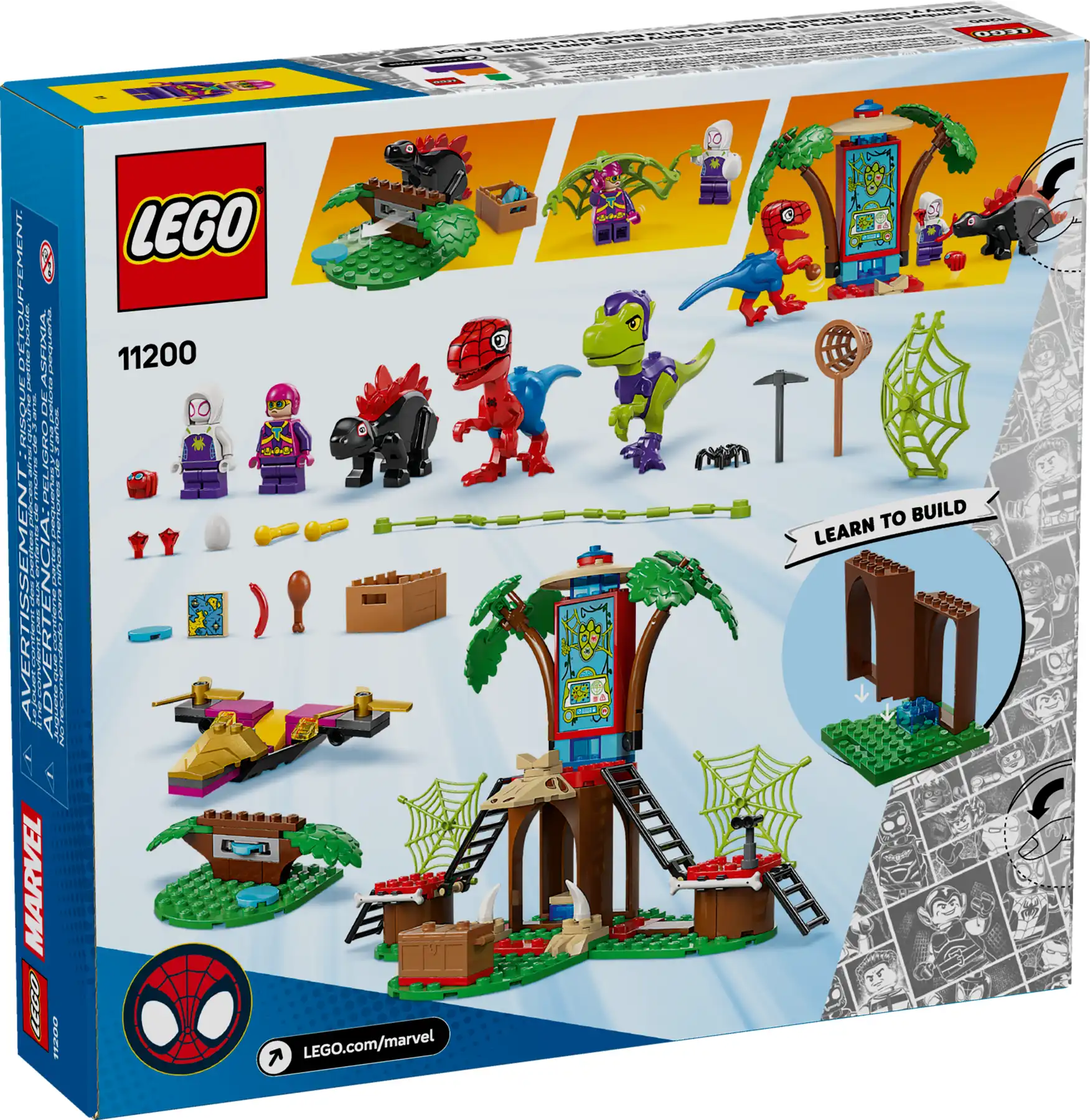 Zdjecie zestawu LEGO 11200 Spider-Man Bitwa Spidey’ego i Gobby’ego przy domku na drzewie 3