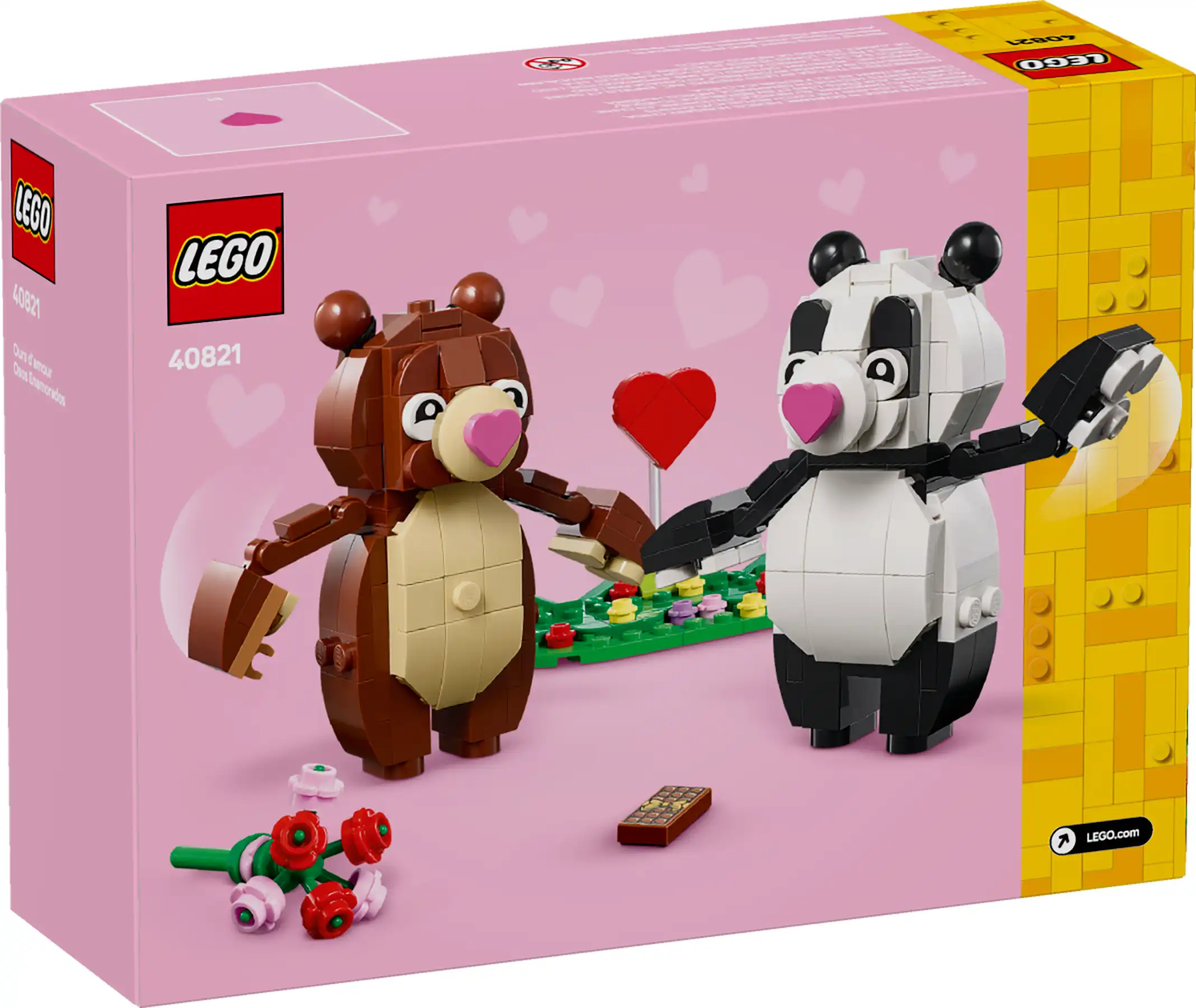 Zdjecie zestawu LEGO 40821  Zakochane niedźwiedzie 1